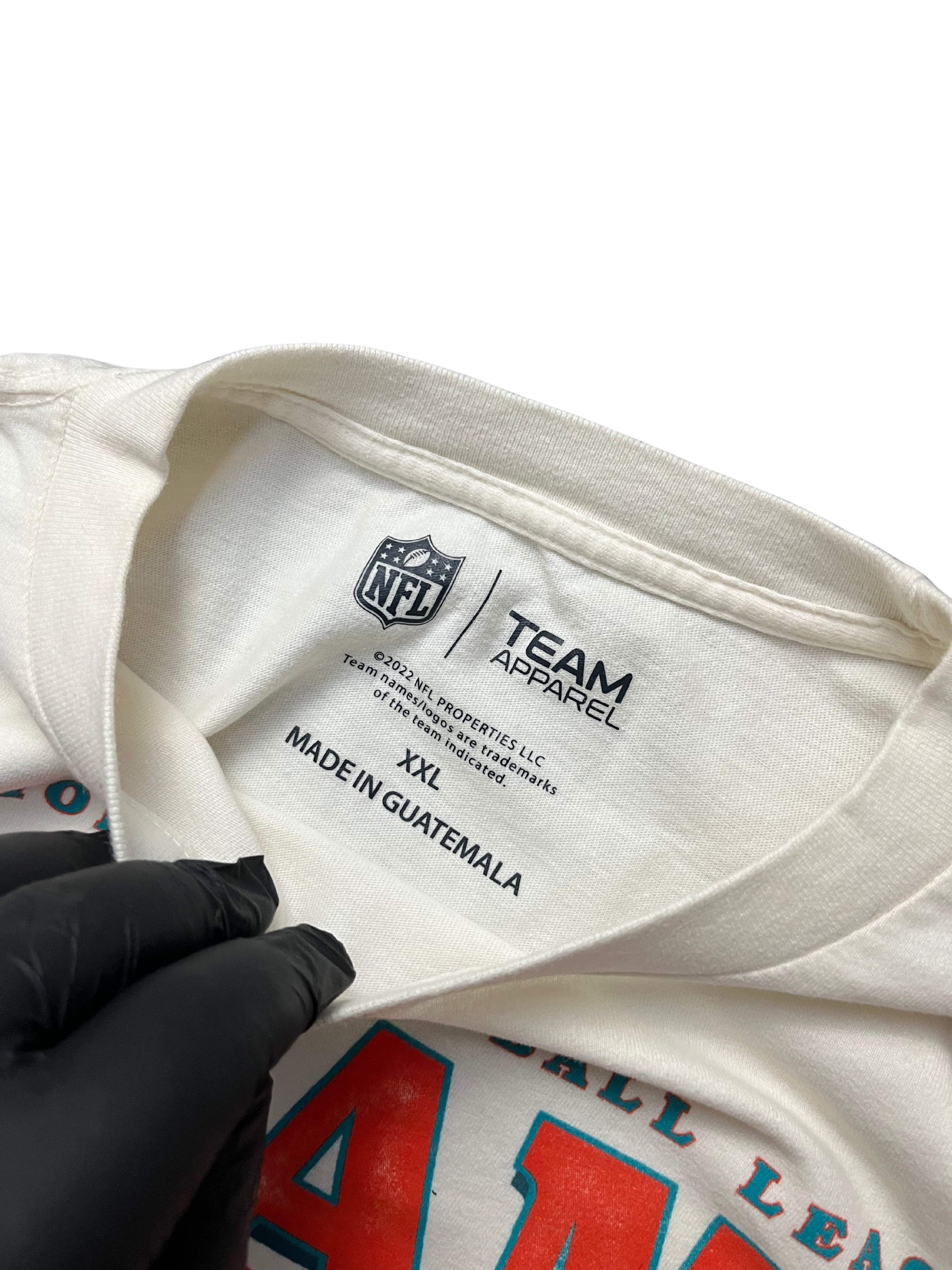 Miami Dolphins Shirt White AFC Champions 1984