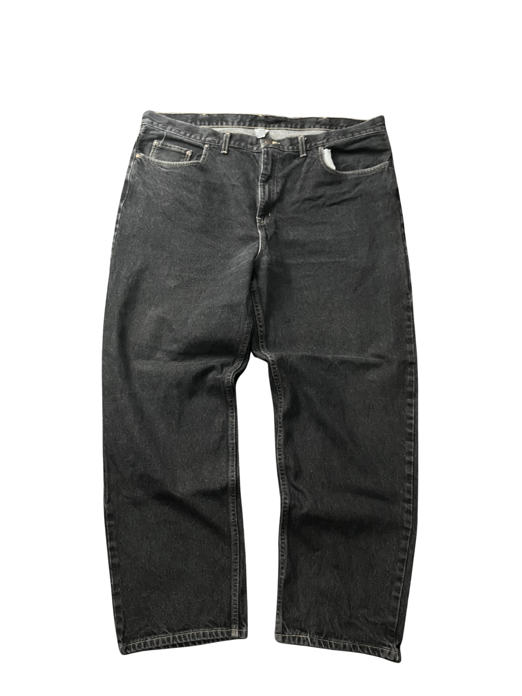 black baggy jeans
