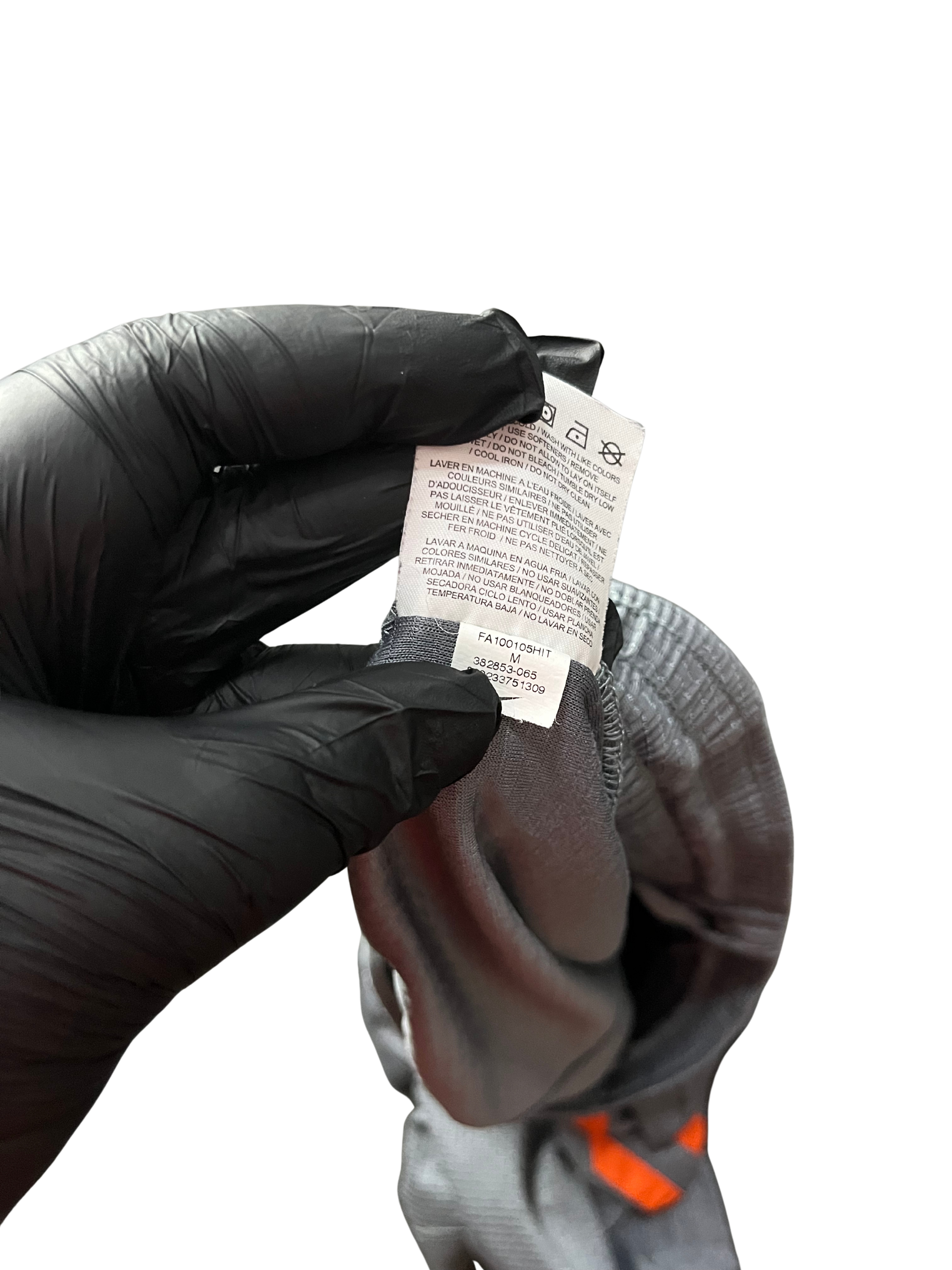 Nike Shorts Mens Size SHORTS GRAY ORANGE