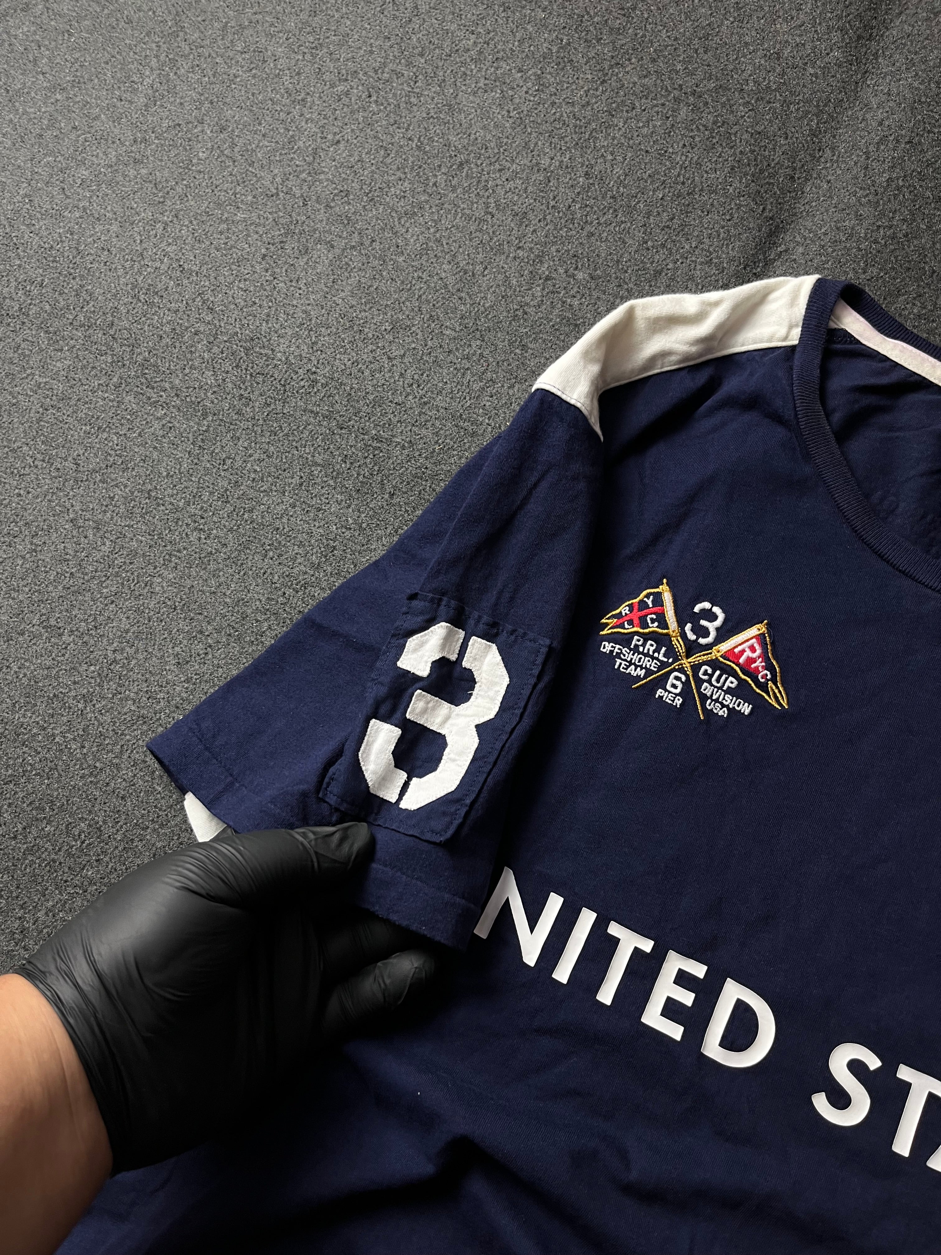 Polo Ralph Lauren Blue Crew Neck T-Shirts