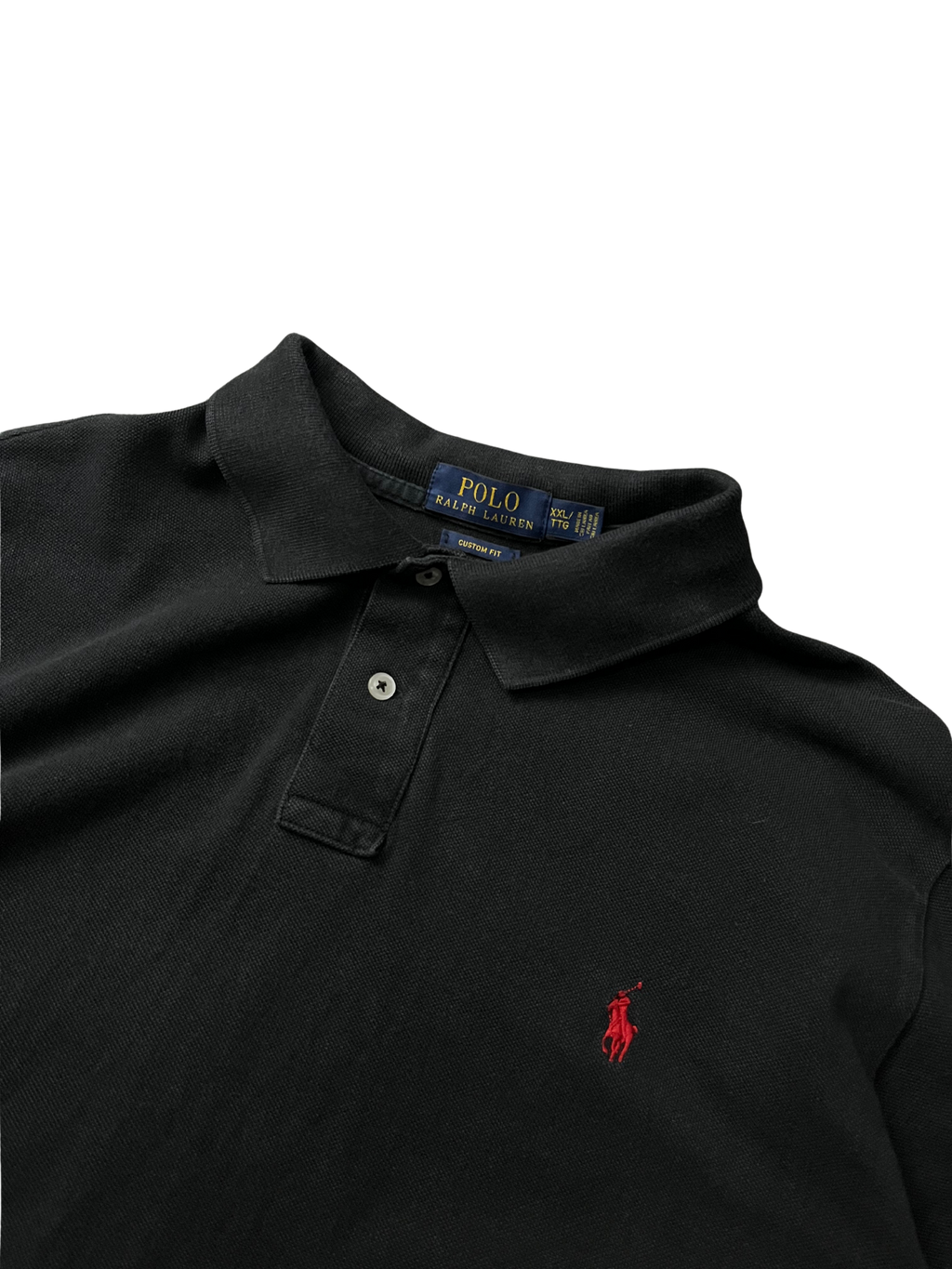 Polo Ralph Lauren polo shirt with a red embroidered pony logo