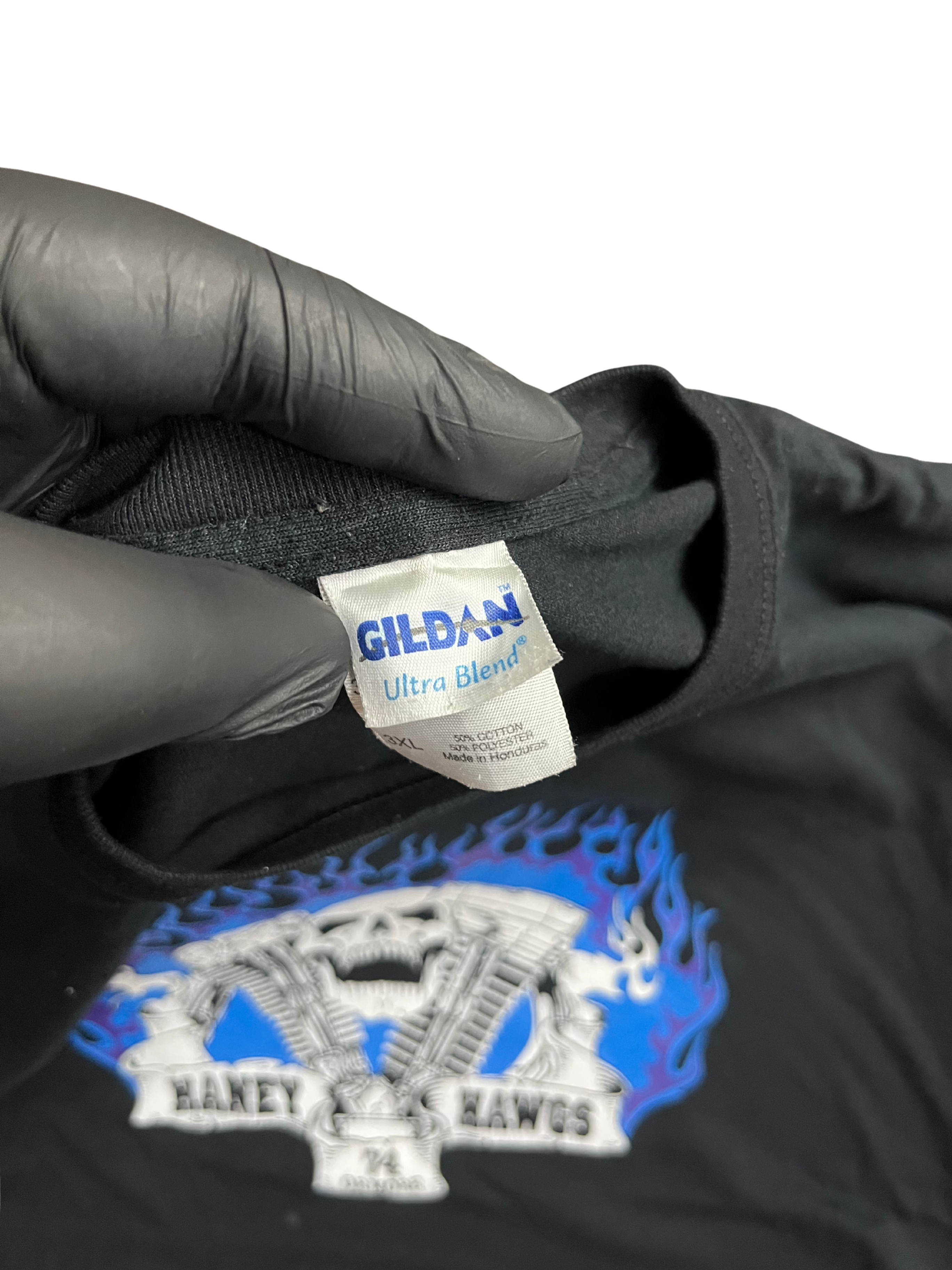 Gildan Skull Blue Frame T-shirt