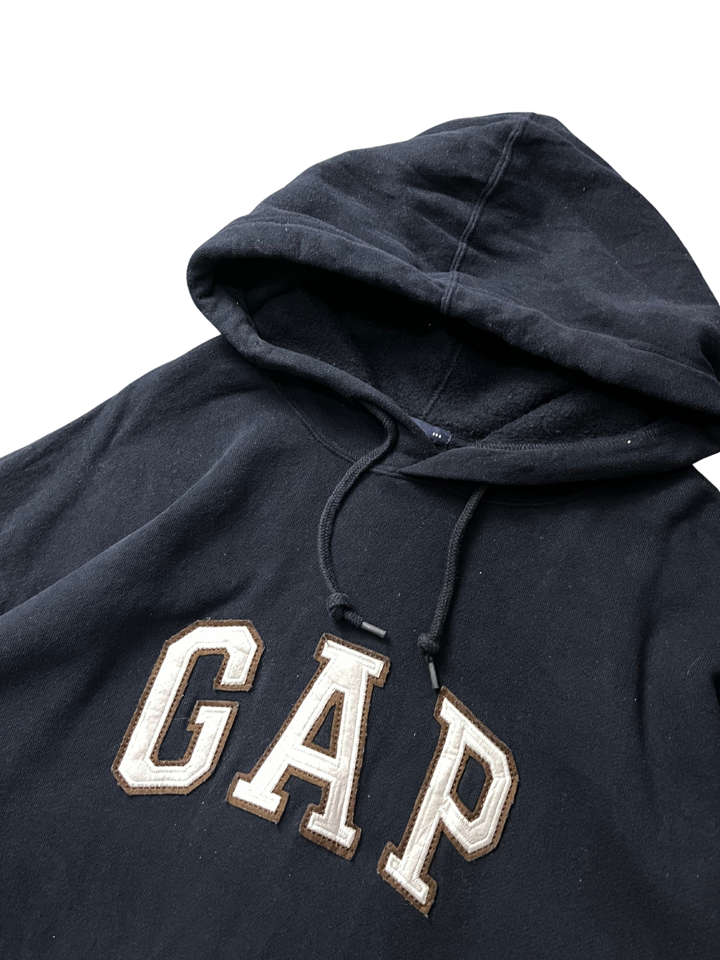 GAP Navy Blue Pullover Vintage Logo Hoodie