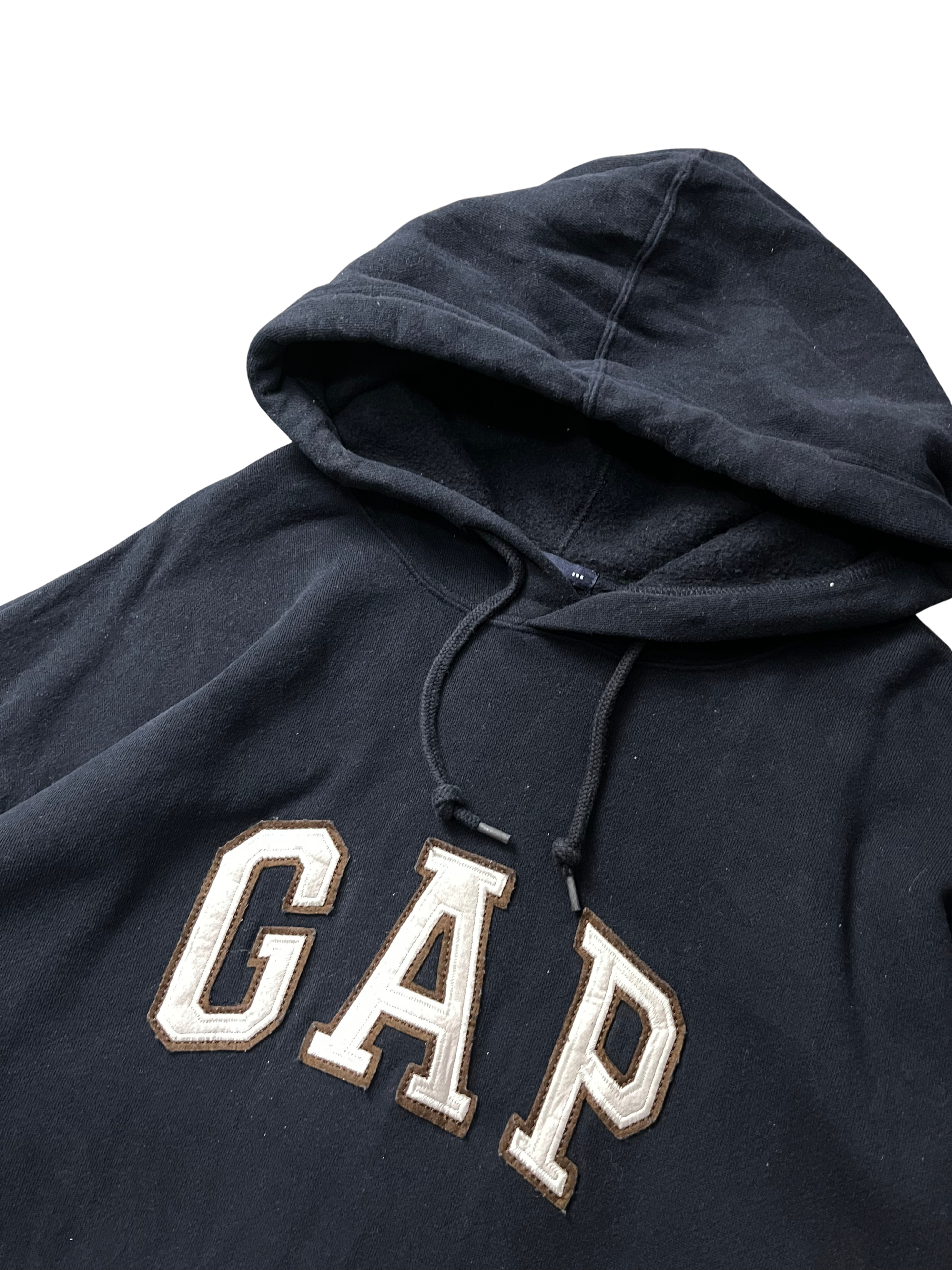 GAP Navy Blue Pullover Vintage Logo Hoodie