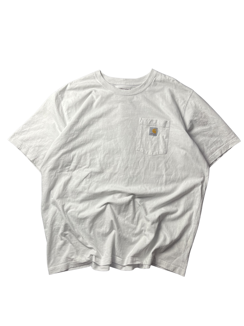 CARHARTT LOOSE FIT HEAVYWEIGHT SHORT-SLEEVE POCKET TEE - WHITE