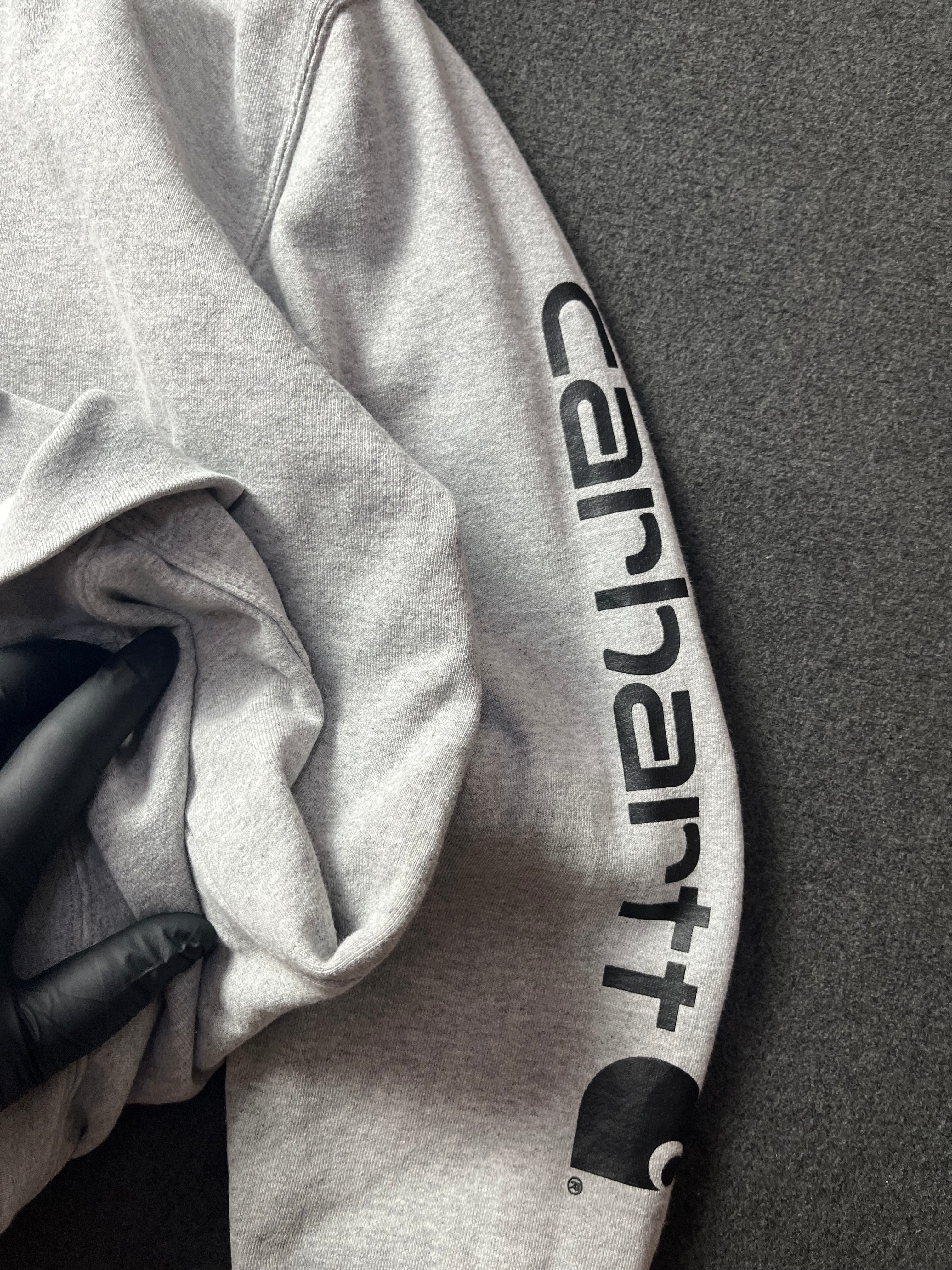 Carhartt Grey Loose Fit Hoodie
