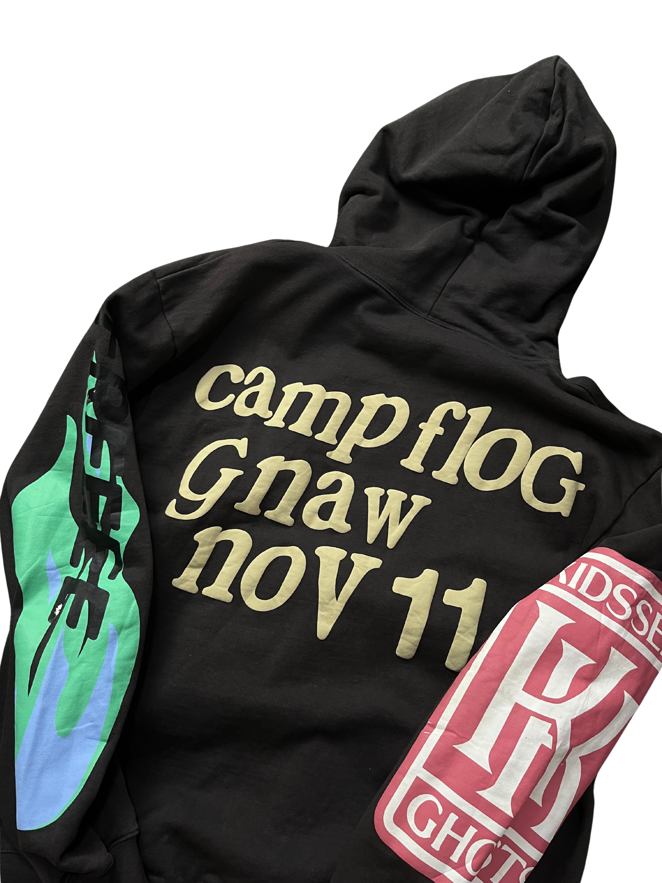 Lucky Me I See Ghosts Kanye West Kid Cudi Hoodie Camp Flog Gnaw