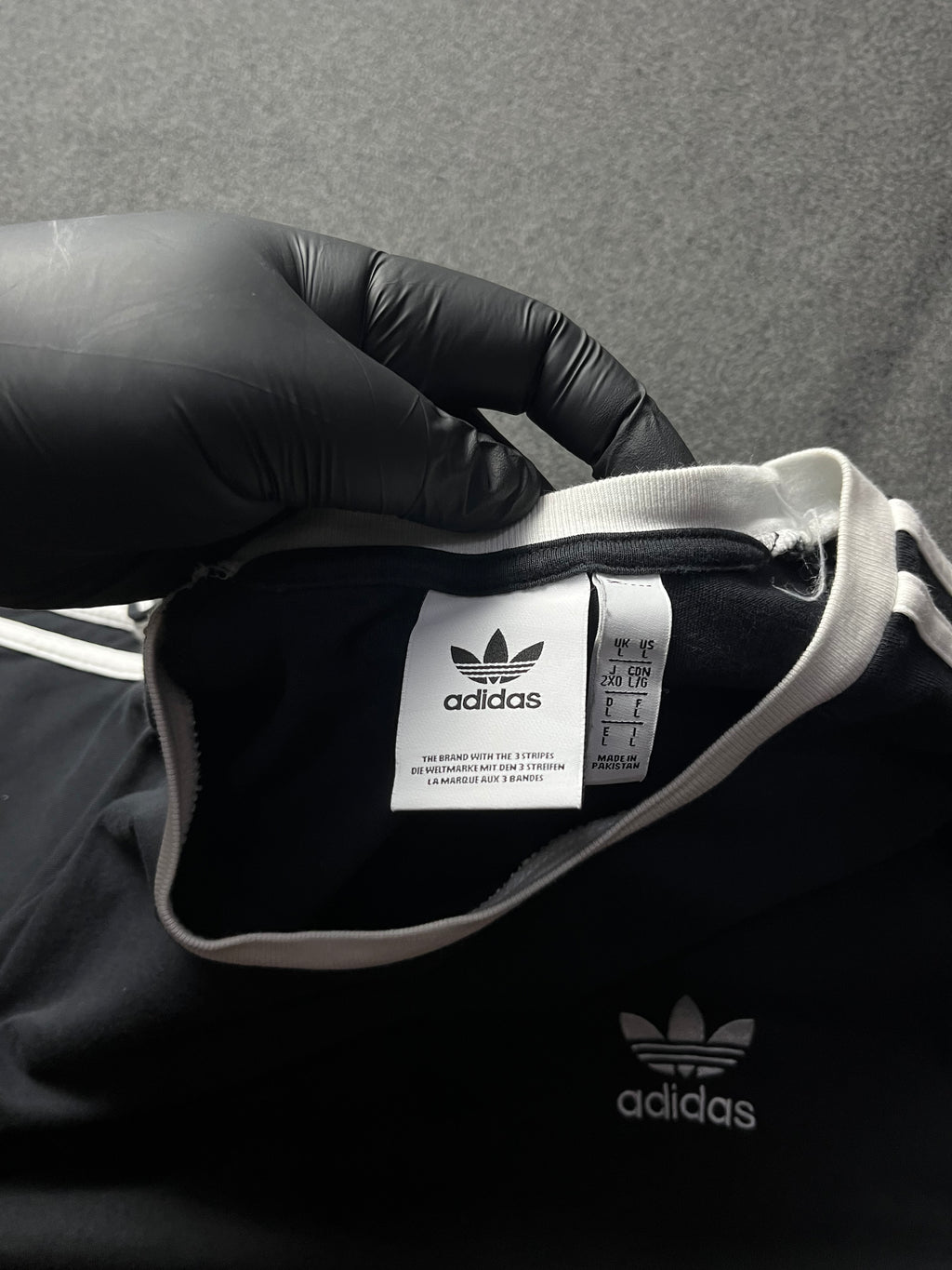 Adidas 3 Stripe T-Shirt