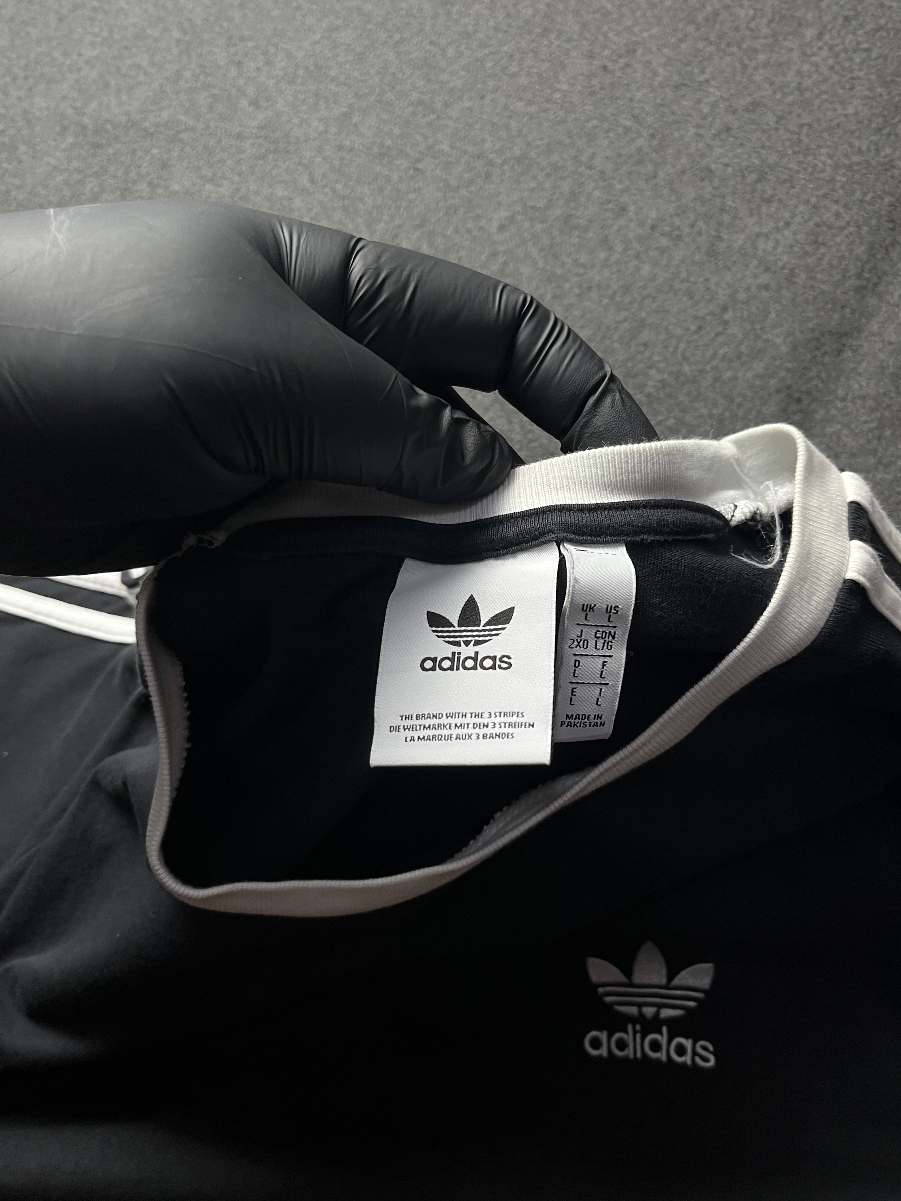 Adidas 3 Stripe T-Shirt