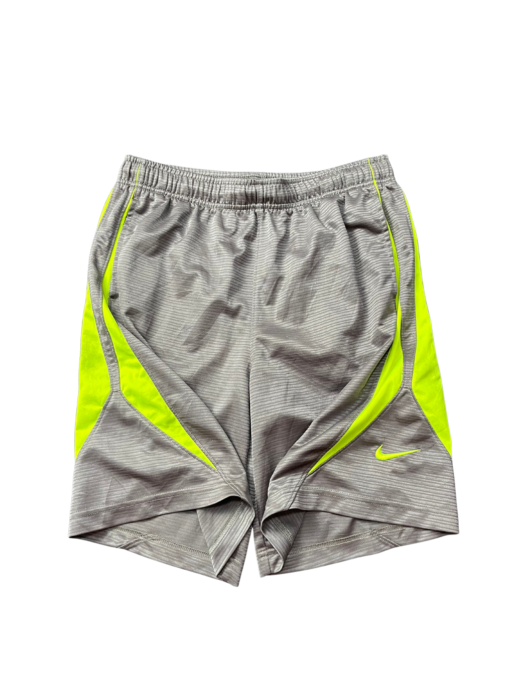Nike Sport Short Grey , Neon Yellow