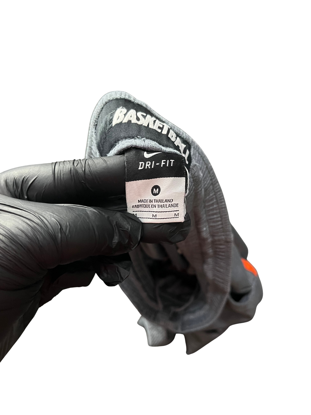 Nike Shorts Mens Size SHORTS GRAY ORANGE