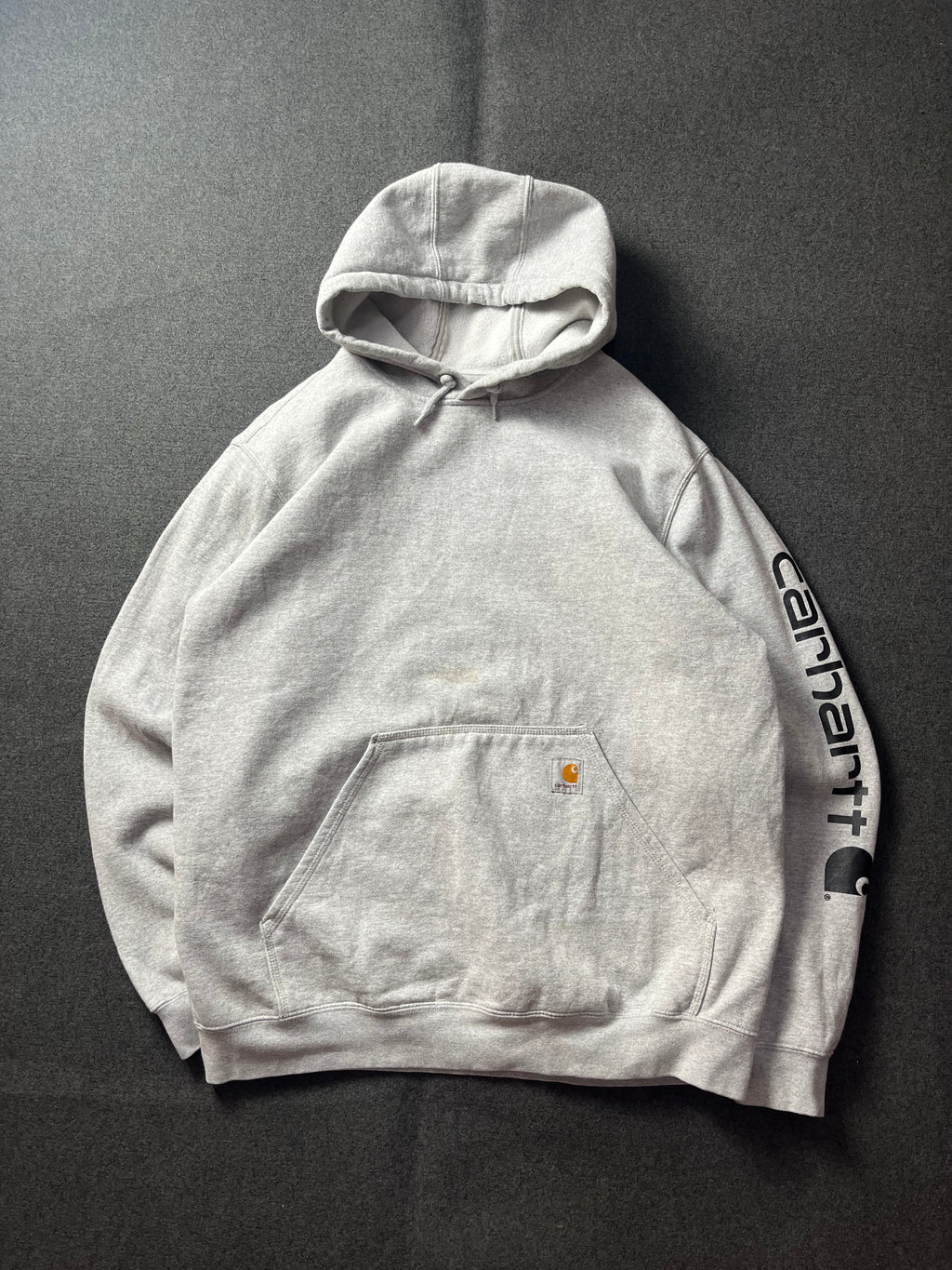 Carhartt Grey Loose Fit Hoodie