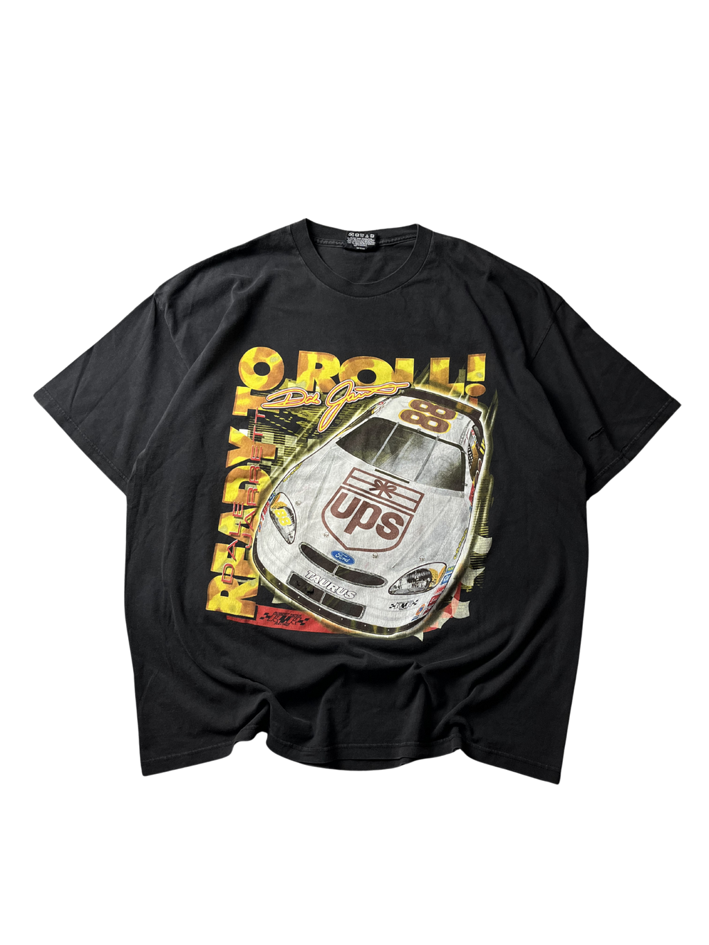 Vintage NASCAR Dale Jarrett Racing T-Shirt 2000s Black