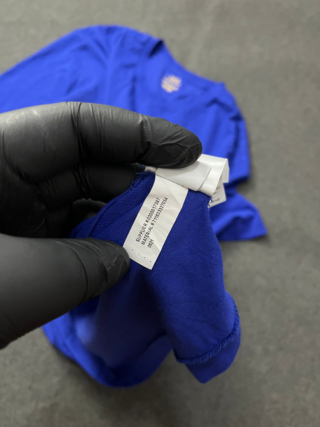 Polo Ralph Lauren Blue Simple Pony Custom Slim Fit Cotton