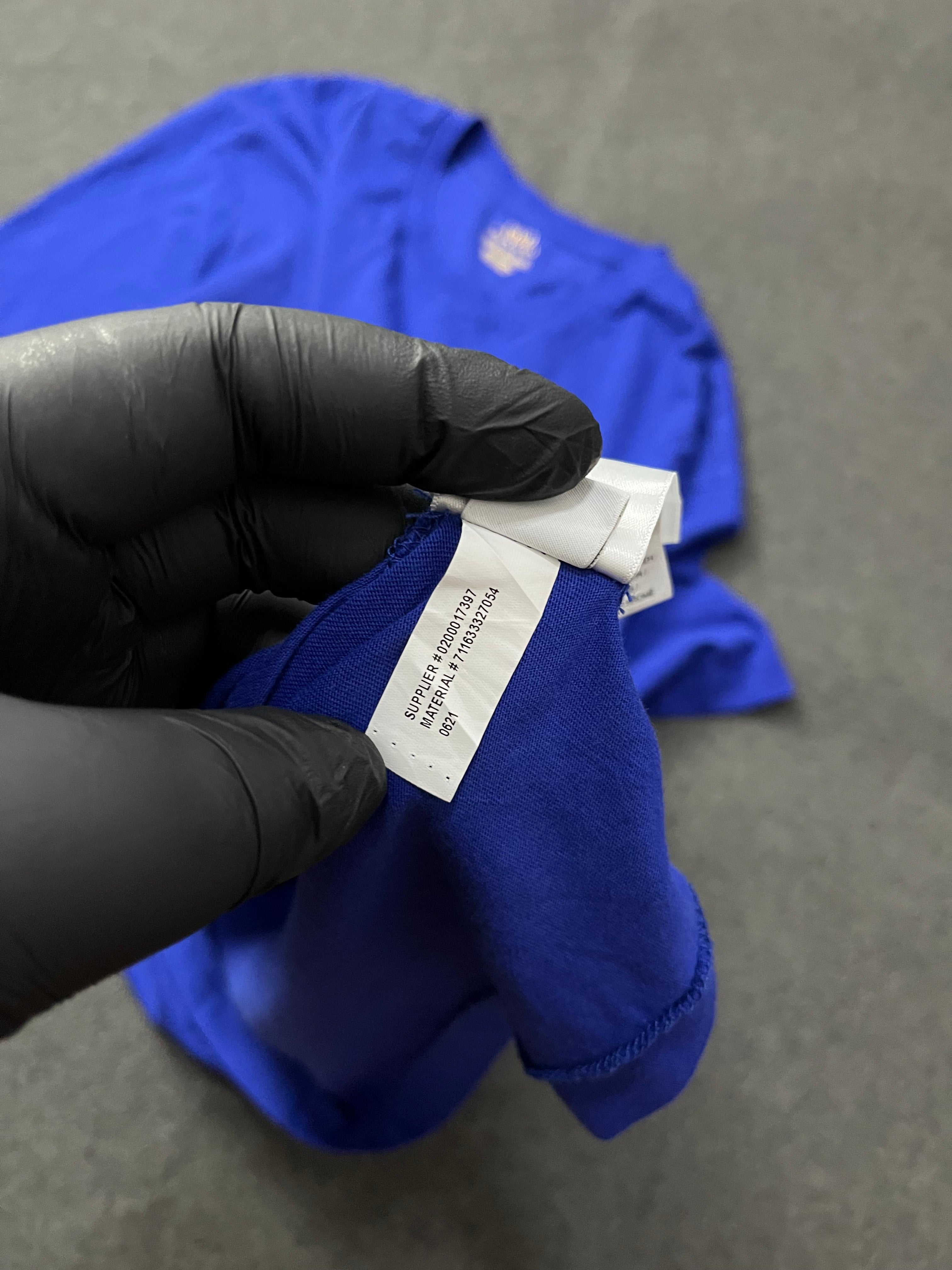 Polo Ralph Lauren Blue Simple Pony Custom Slim Fit Cotton