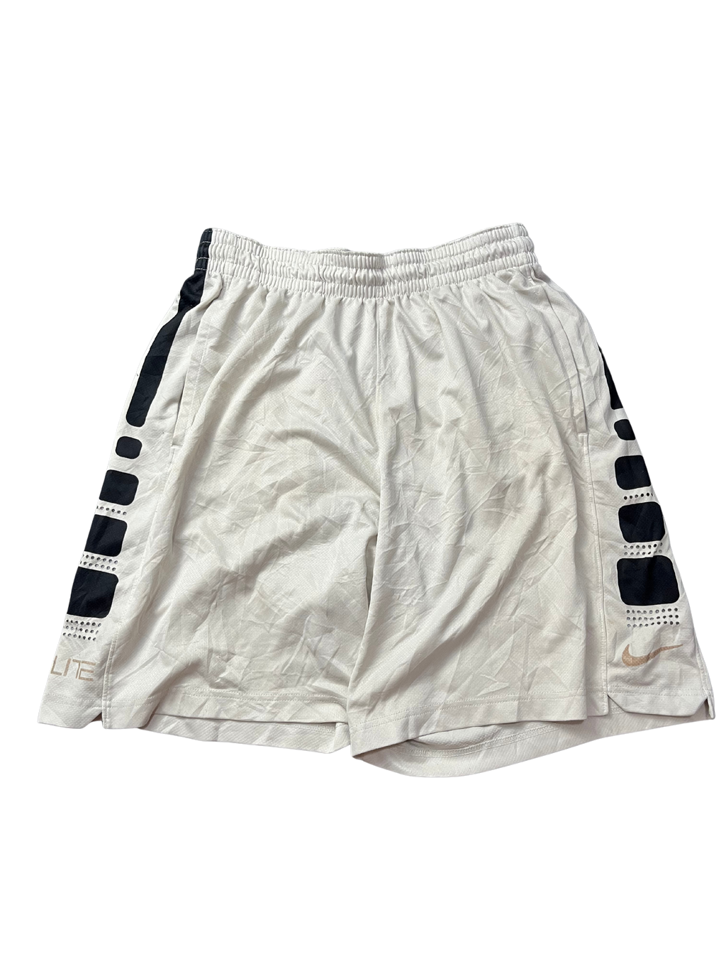 Nike Men's Elite Basketball Short White