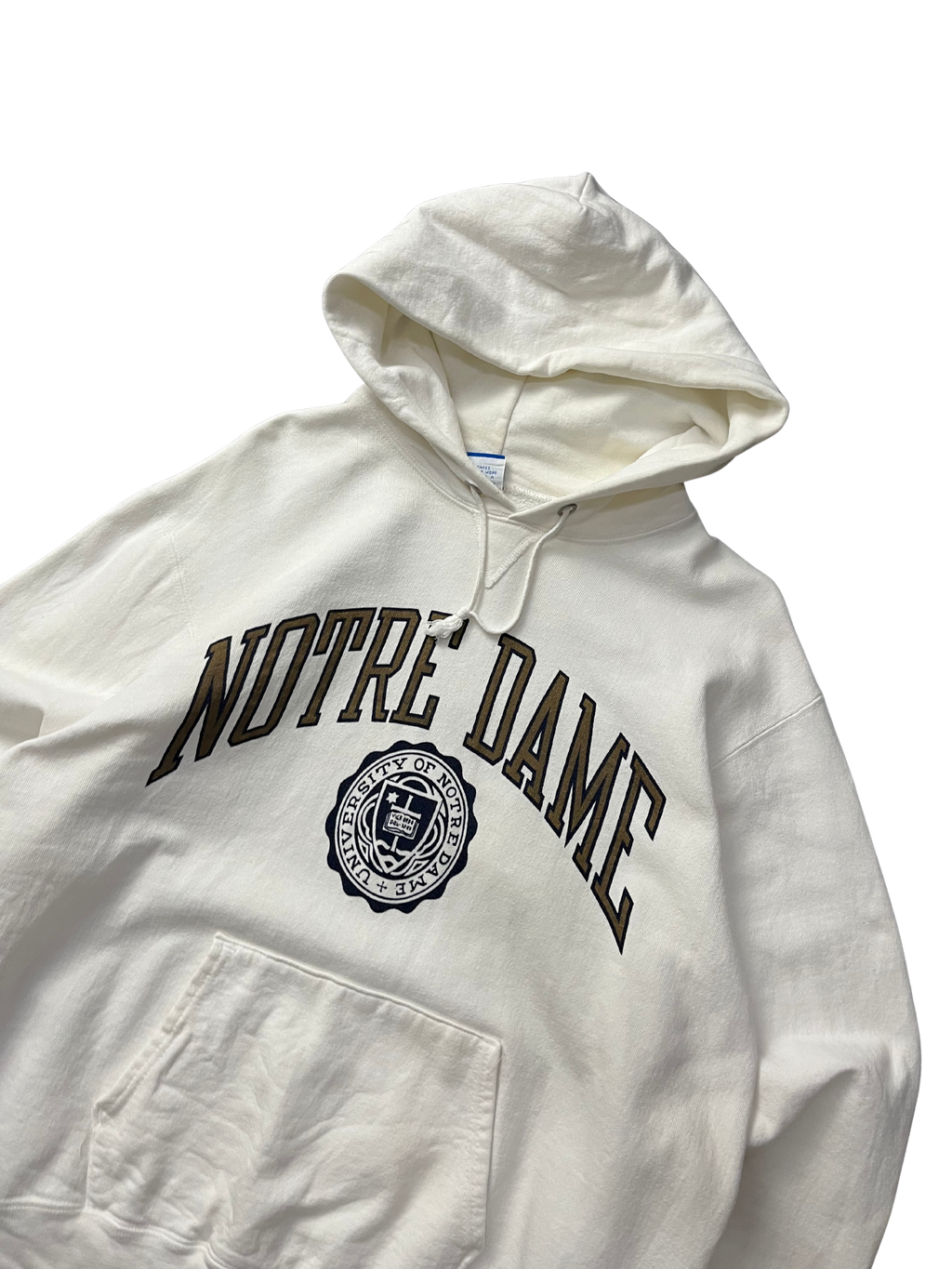 CHAMPION University Notre Dame Fighting Irish Hoodie Sweatshirt 90s