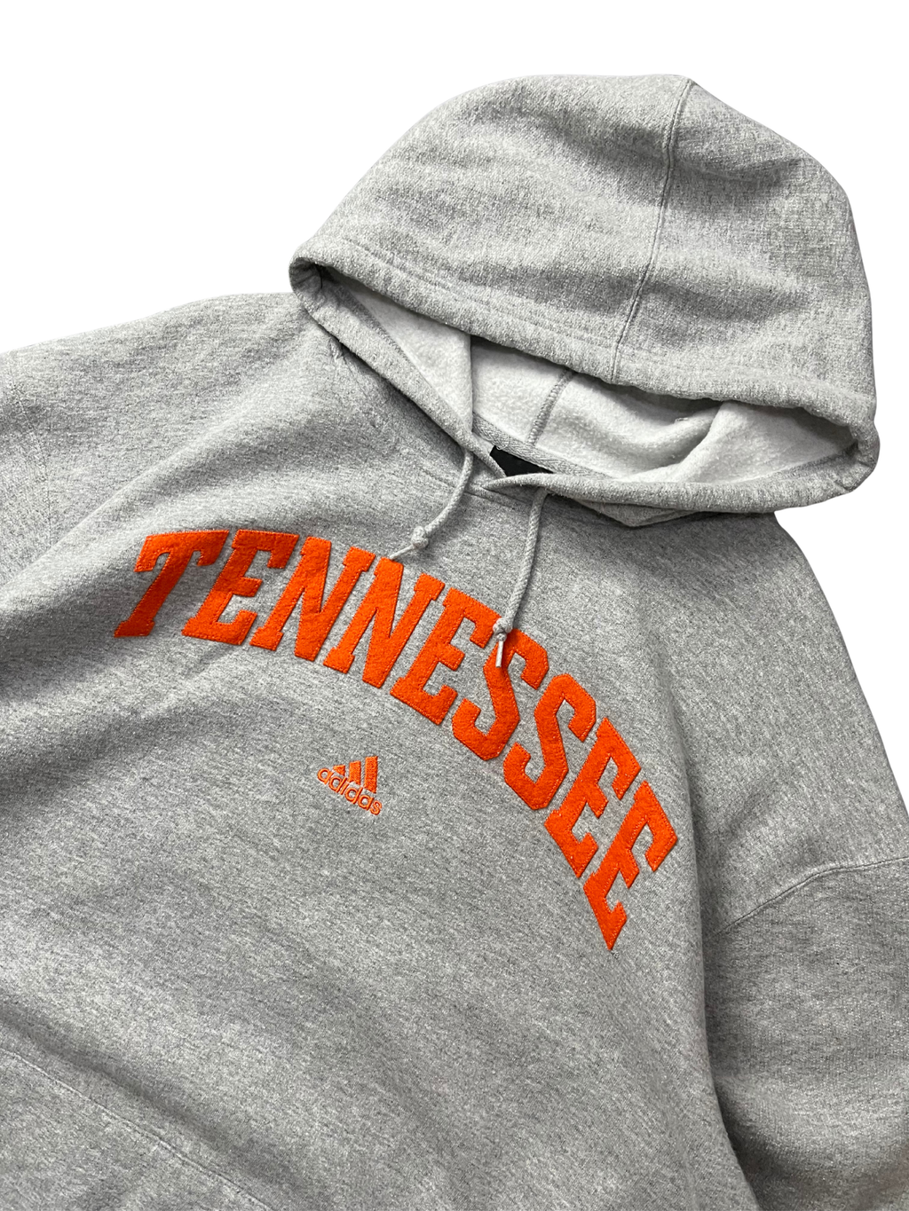 Adidas Tennessee Volunteers Vols Mens  Heather Gray Sweatshirt Hoodie