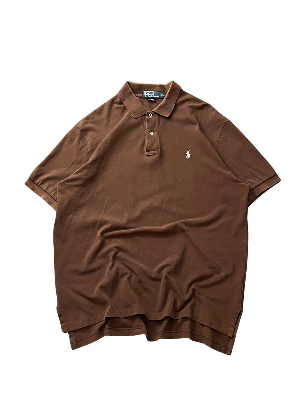 Polo by Ralph Lauren Brown Short Sleeve Polo Shirt