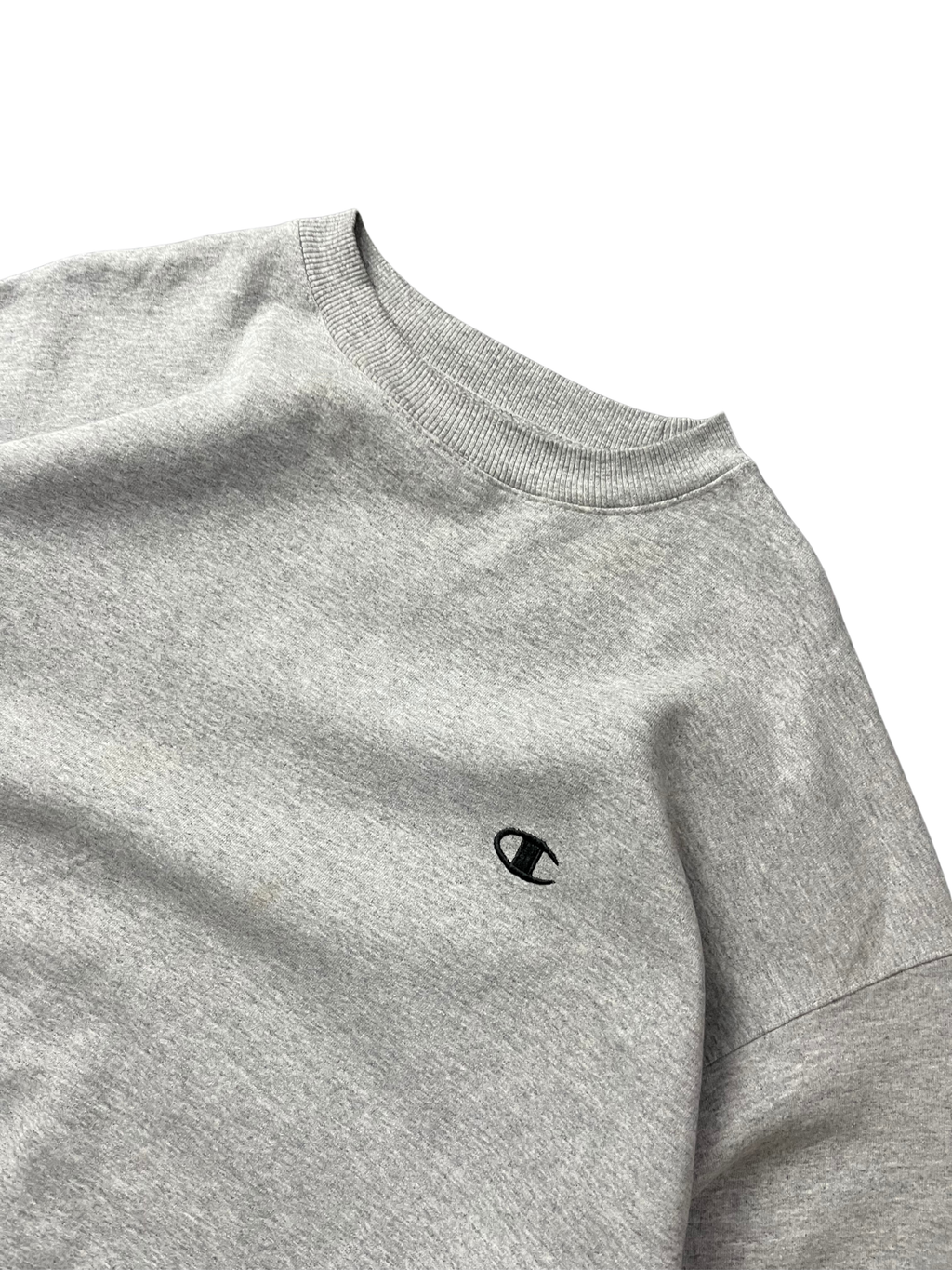 Champion Small Logo Embroidery Spellout Crewneck Sweatshirt Jumper Pullover Streetwear Sportswear Hip Hop Fashion