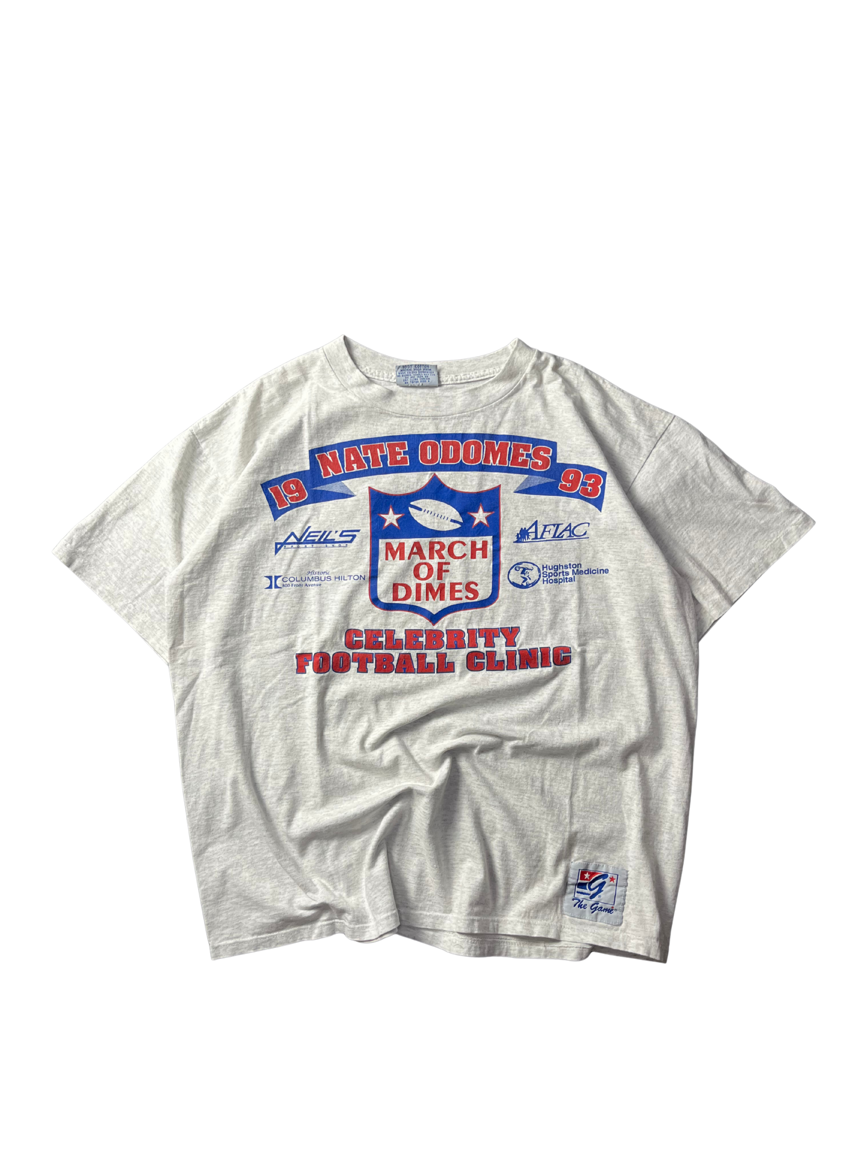 The Game Nate Odomes March of Dimes Celebrity Football Clinic 1993