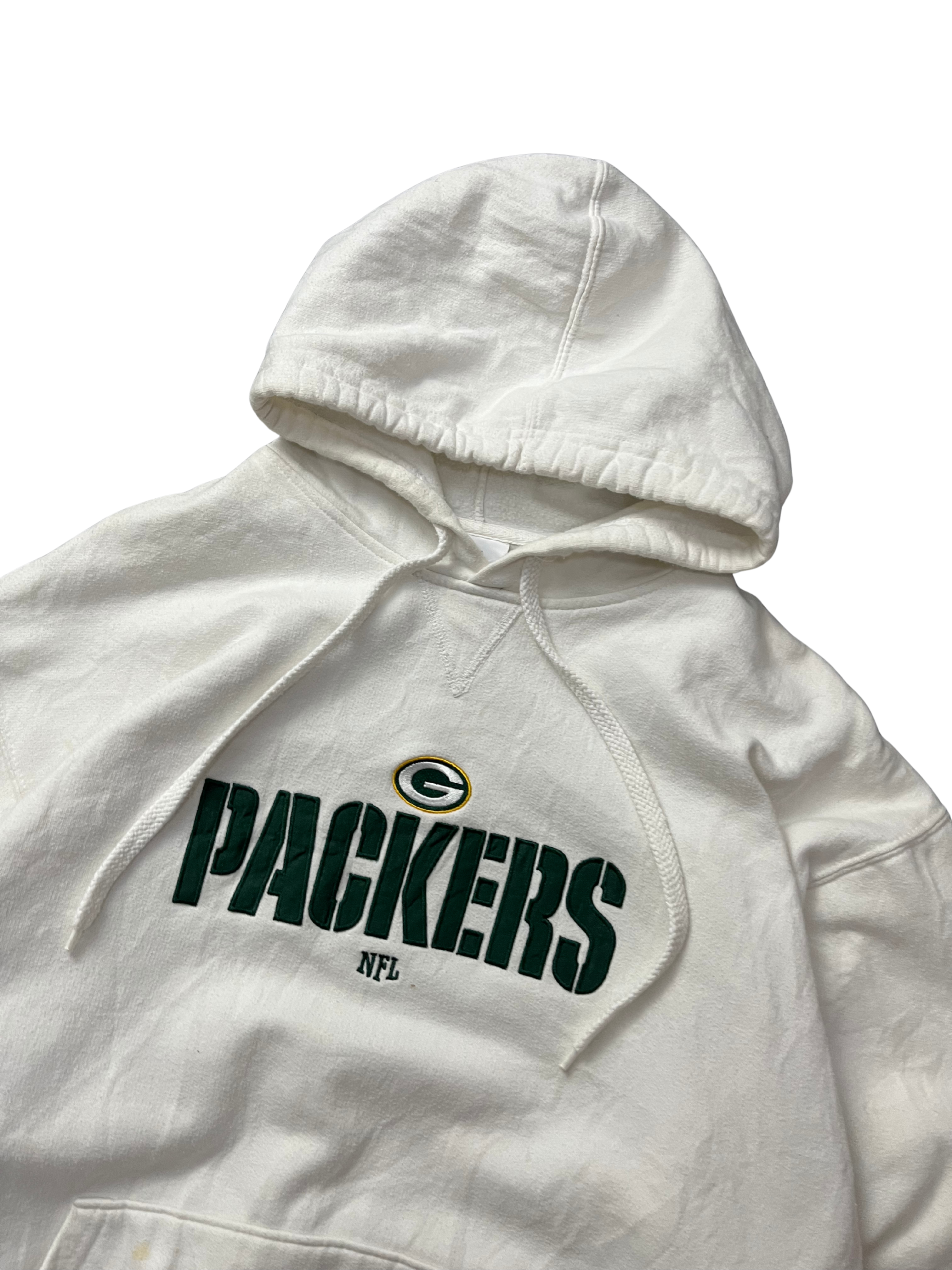 NFL Packers Heather Gray Hoodie