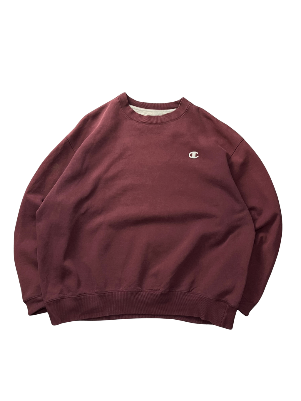 Champion Small Logo Embroidery Spellout Crewneck Sweatshirt Jumper Pullover Streetwear Sportswear Style Fashion