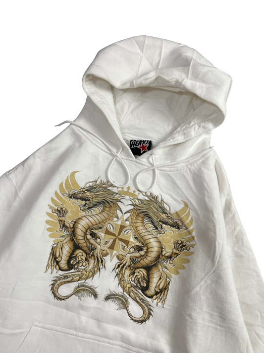Top Heavy "White" Hoodie