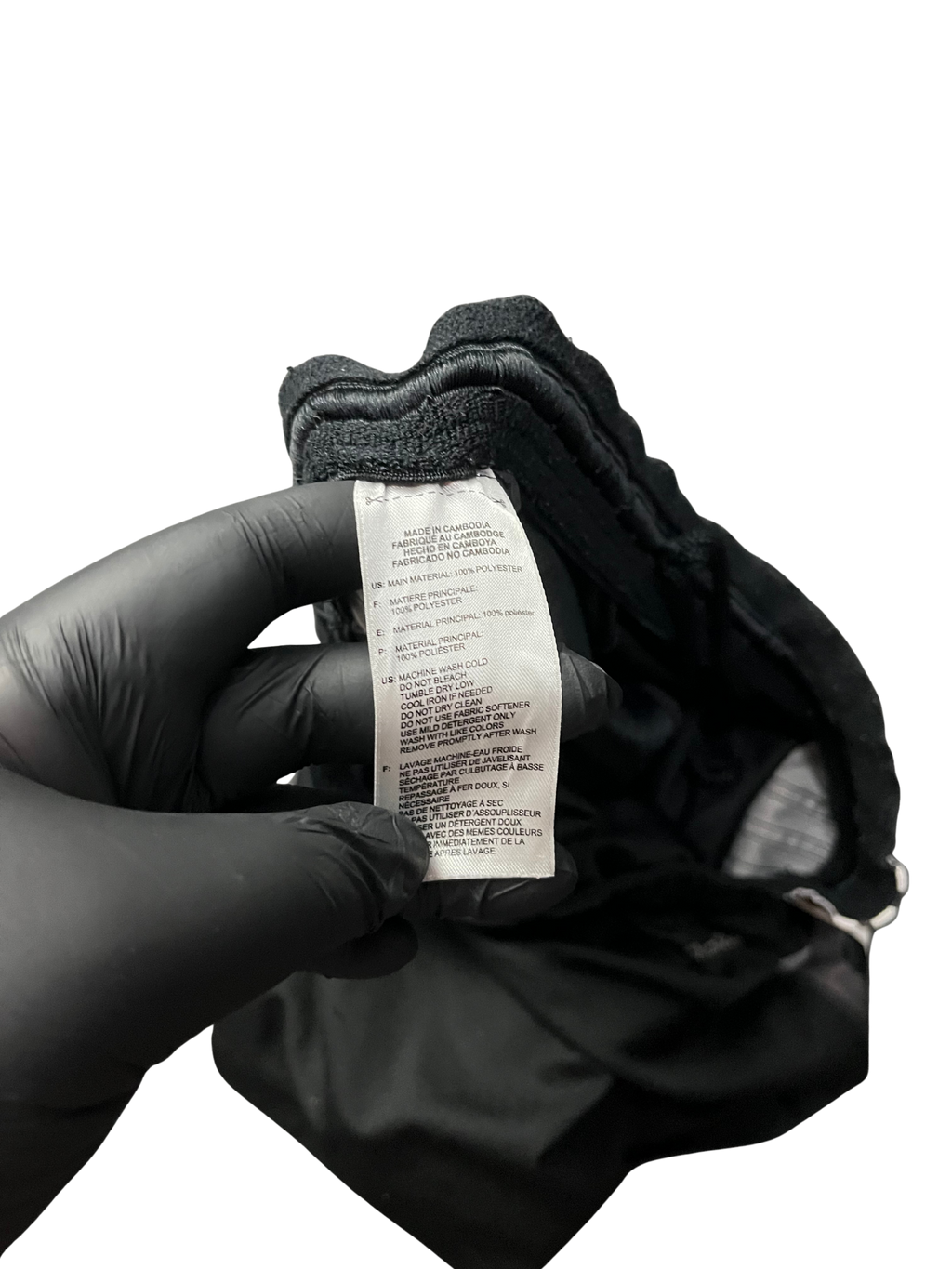 Adidas Athletic Shorts Youth Medium Black and White Polyester EUC