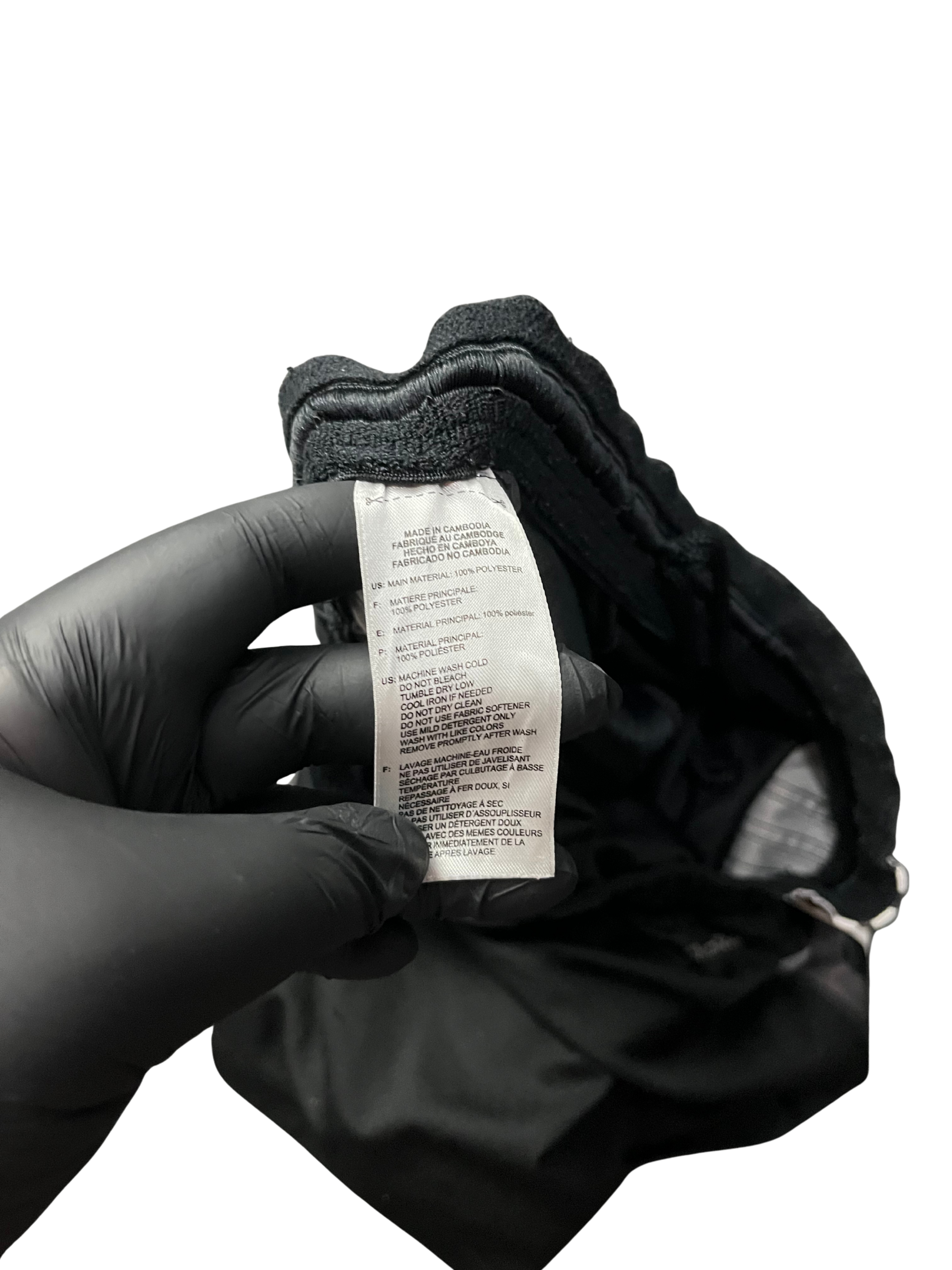 Adidas Athletic Shorts Youth Medium Black and White Polyester EUC