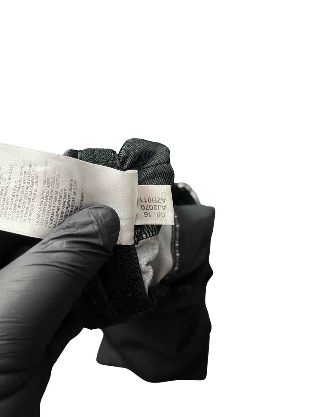 Adidas Athletic Shorts Youth Medium Black and White Polyester EUC