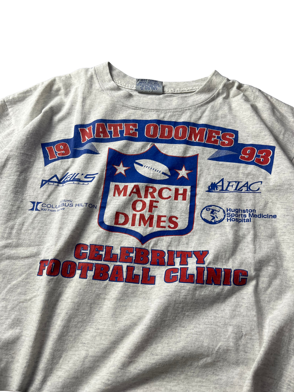 The Game Nate Odomes March of Dimes Celebrity Football Clinic 1993