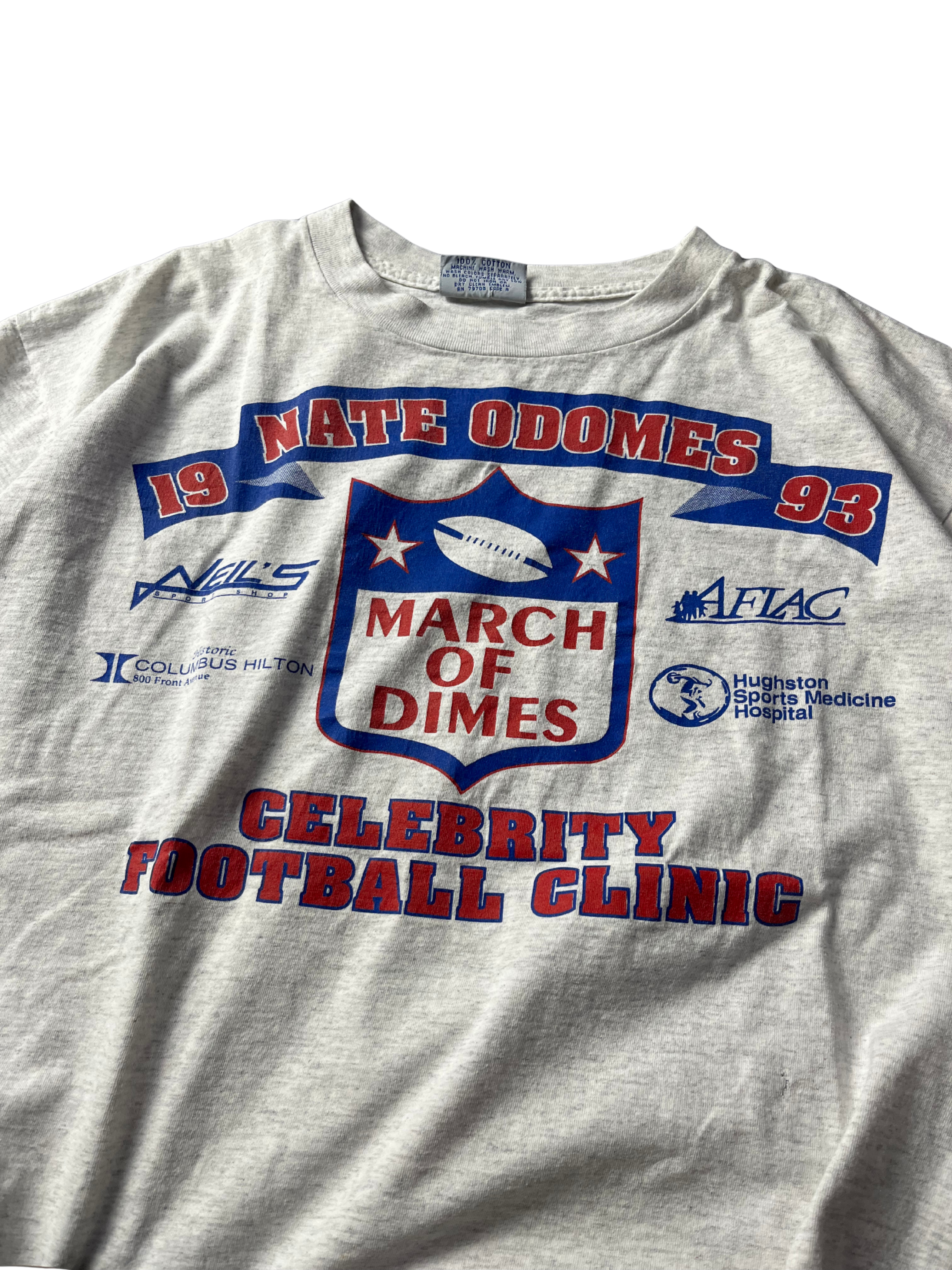 The Game Nate Odomes March of Dimes Celebrity Football Clinic 1993
