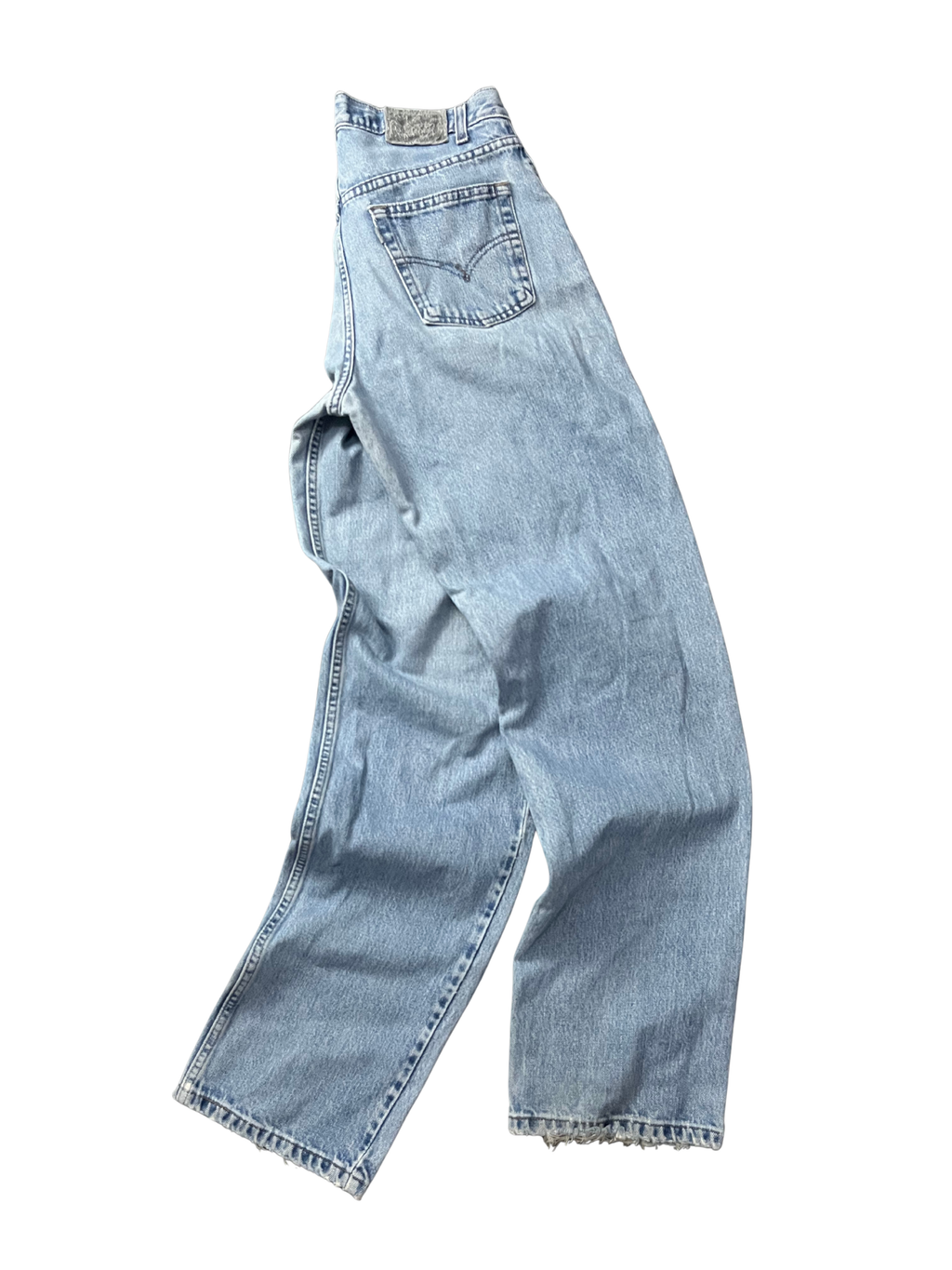 Levi's SilverTab Jeans Blue Relaxed Fit Light Wash Straight