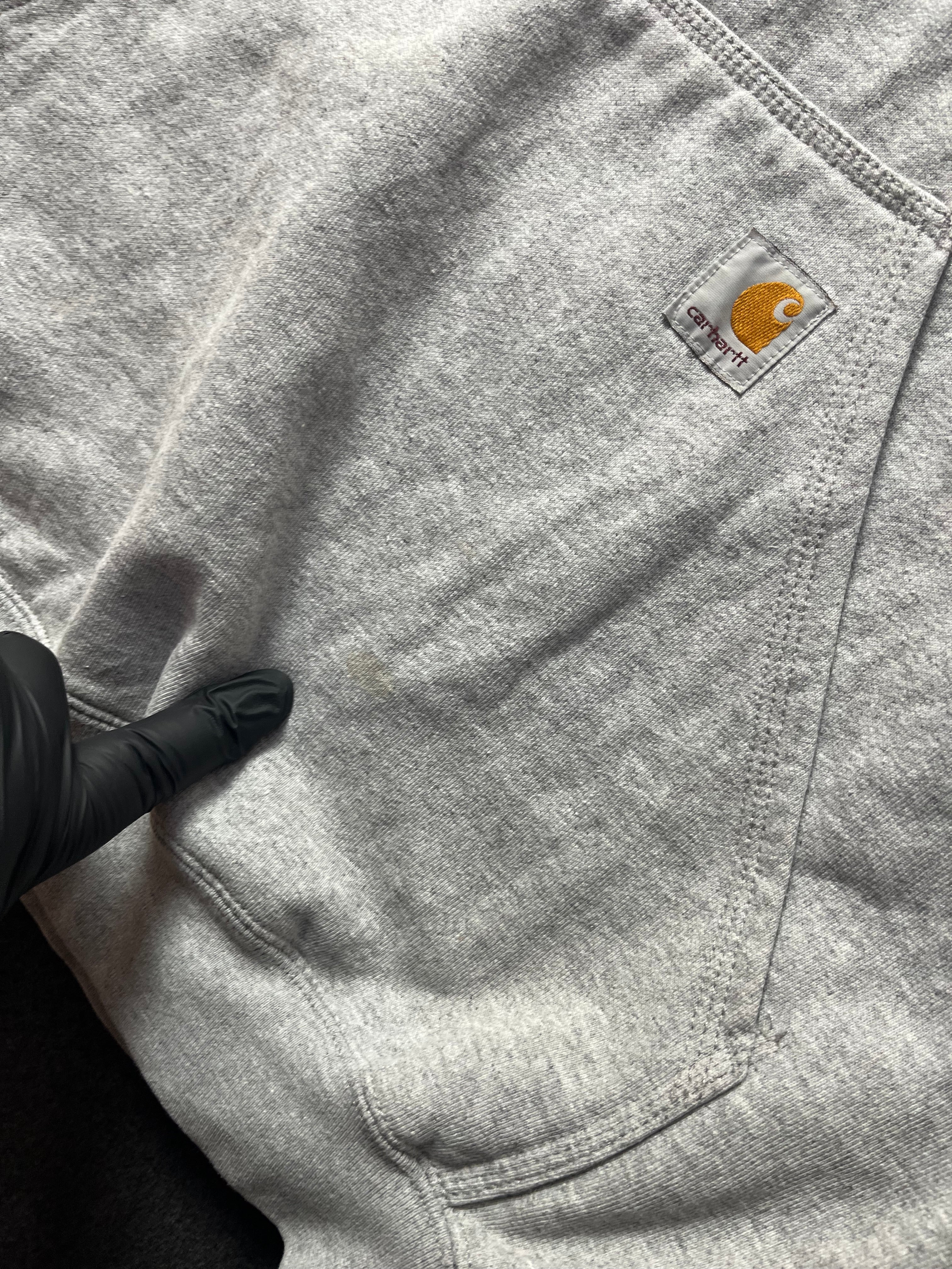 Carhartt Grey Loose Fit Hoodie