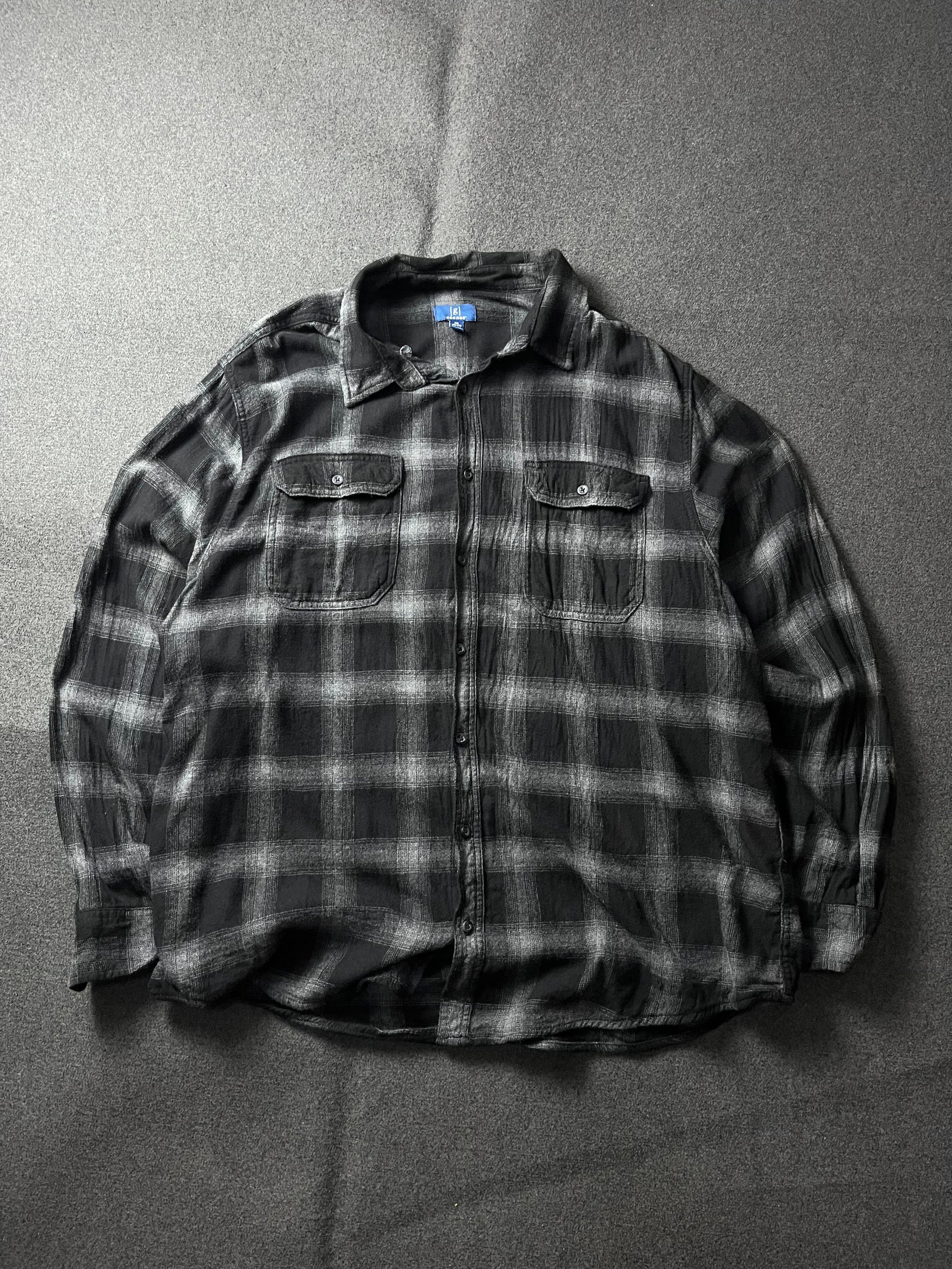 George black & white heavy cotton shirt