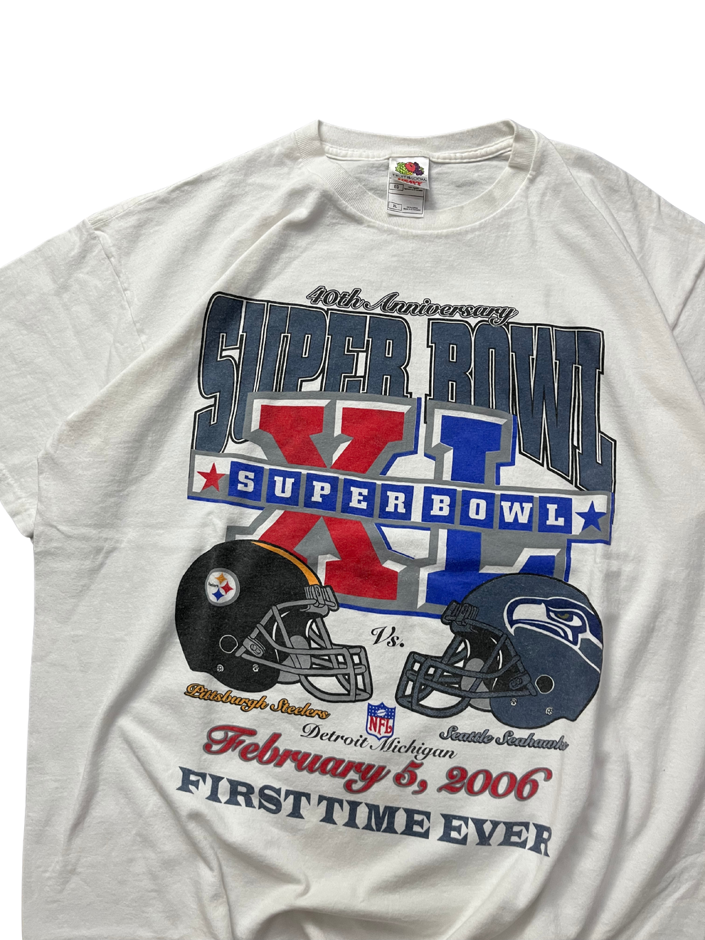 Vintage NFL STEELERS VS SEAHAWKS Super Bowl 2006