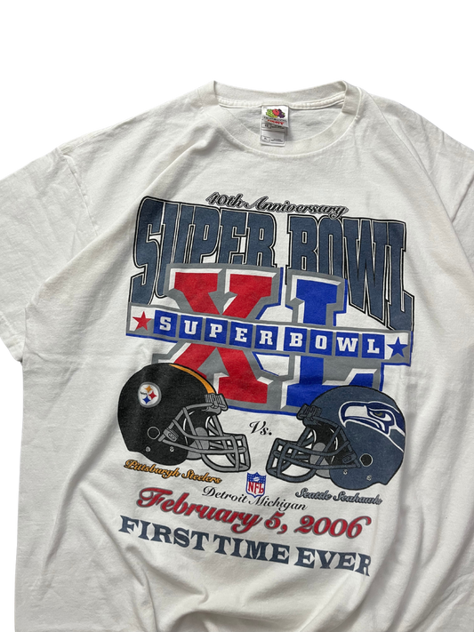Vintage NFL STEELERS VS SEAHAWKS Super Bowl 2006