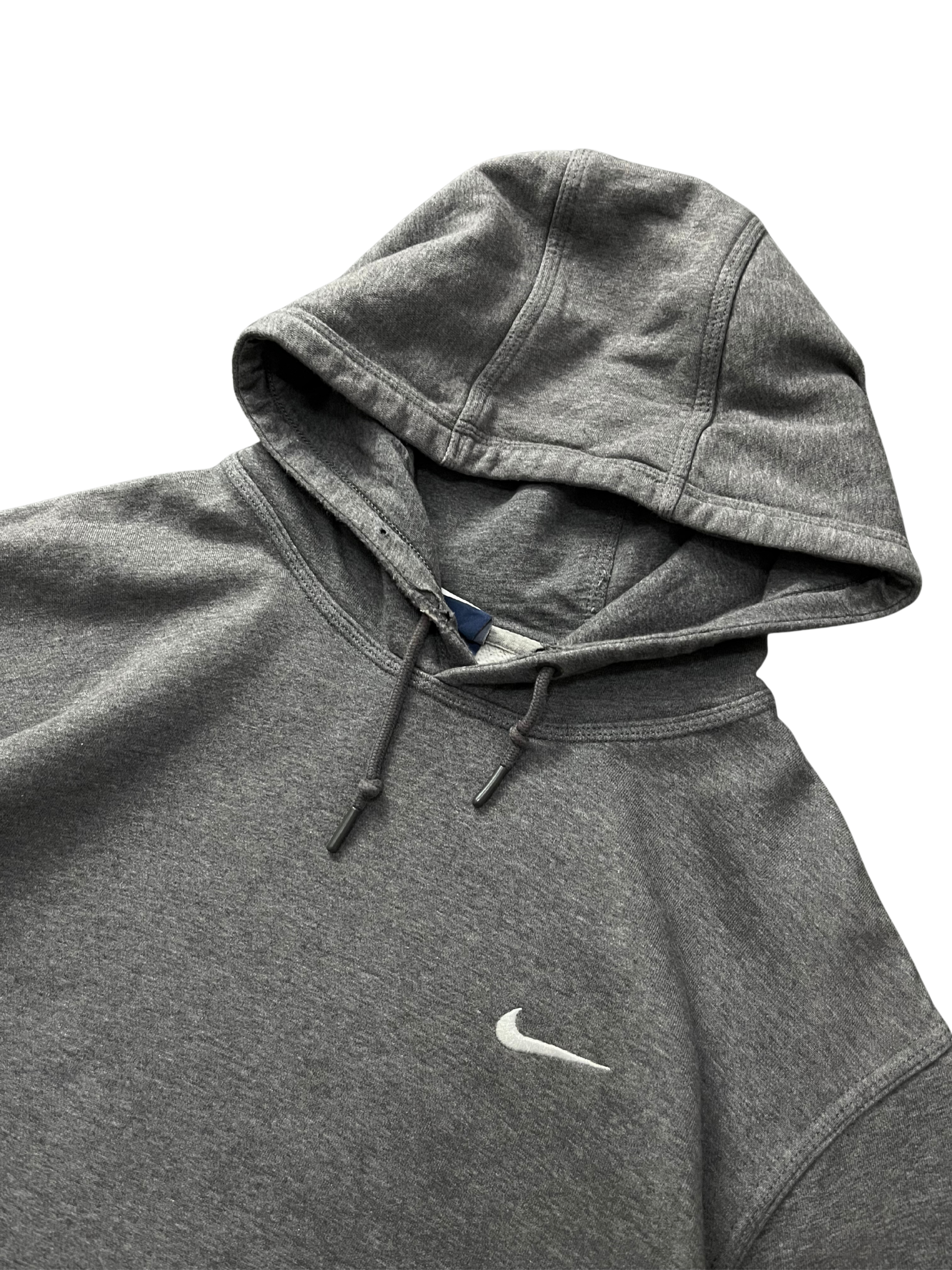 Vintage Nike y2k hoodie navy tag sweatshirt chest swoosh