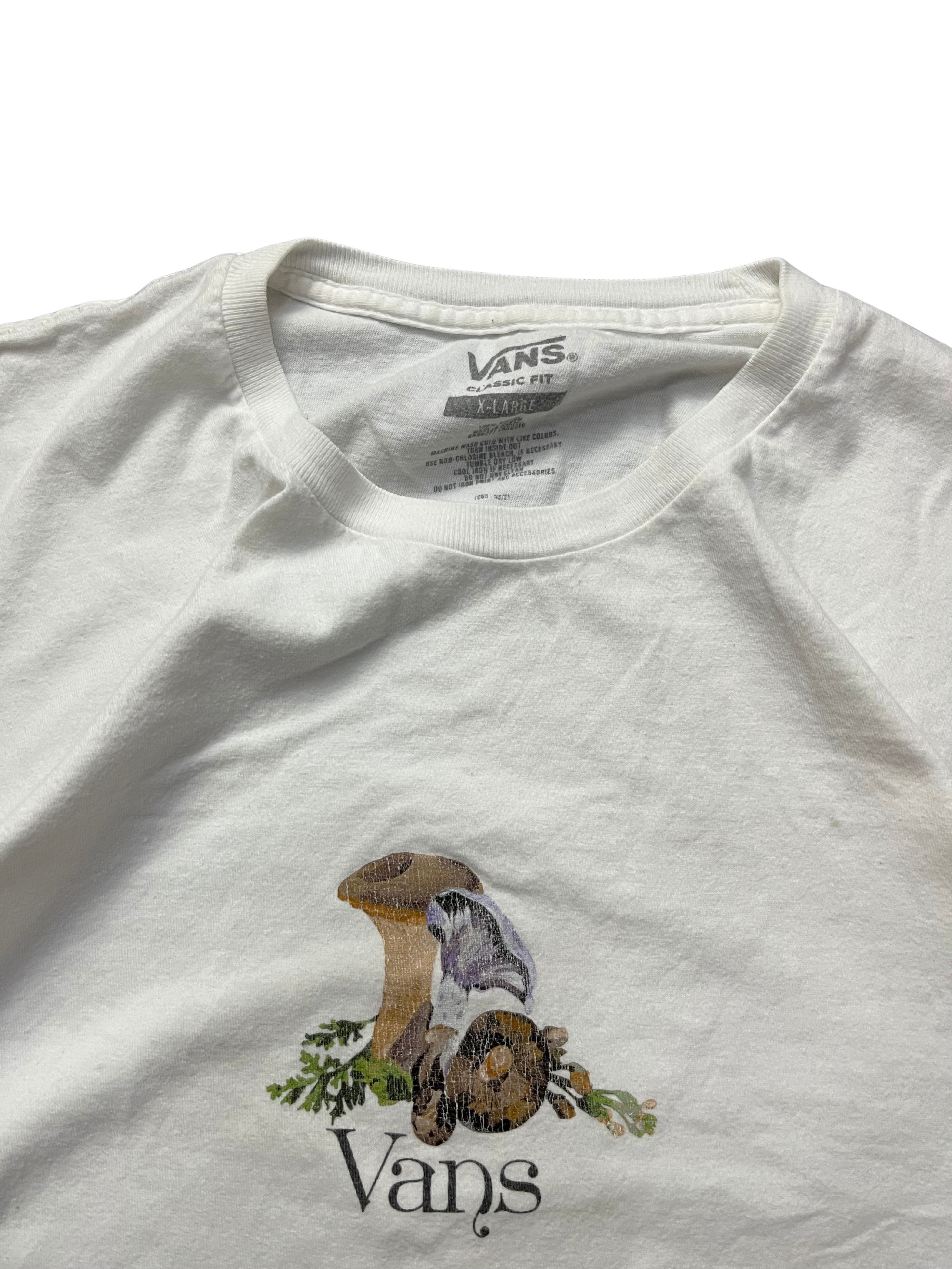 Vans Still Life Erkek Beyaz T-Shirt