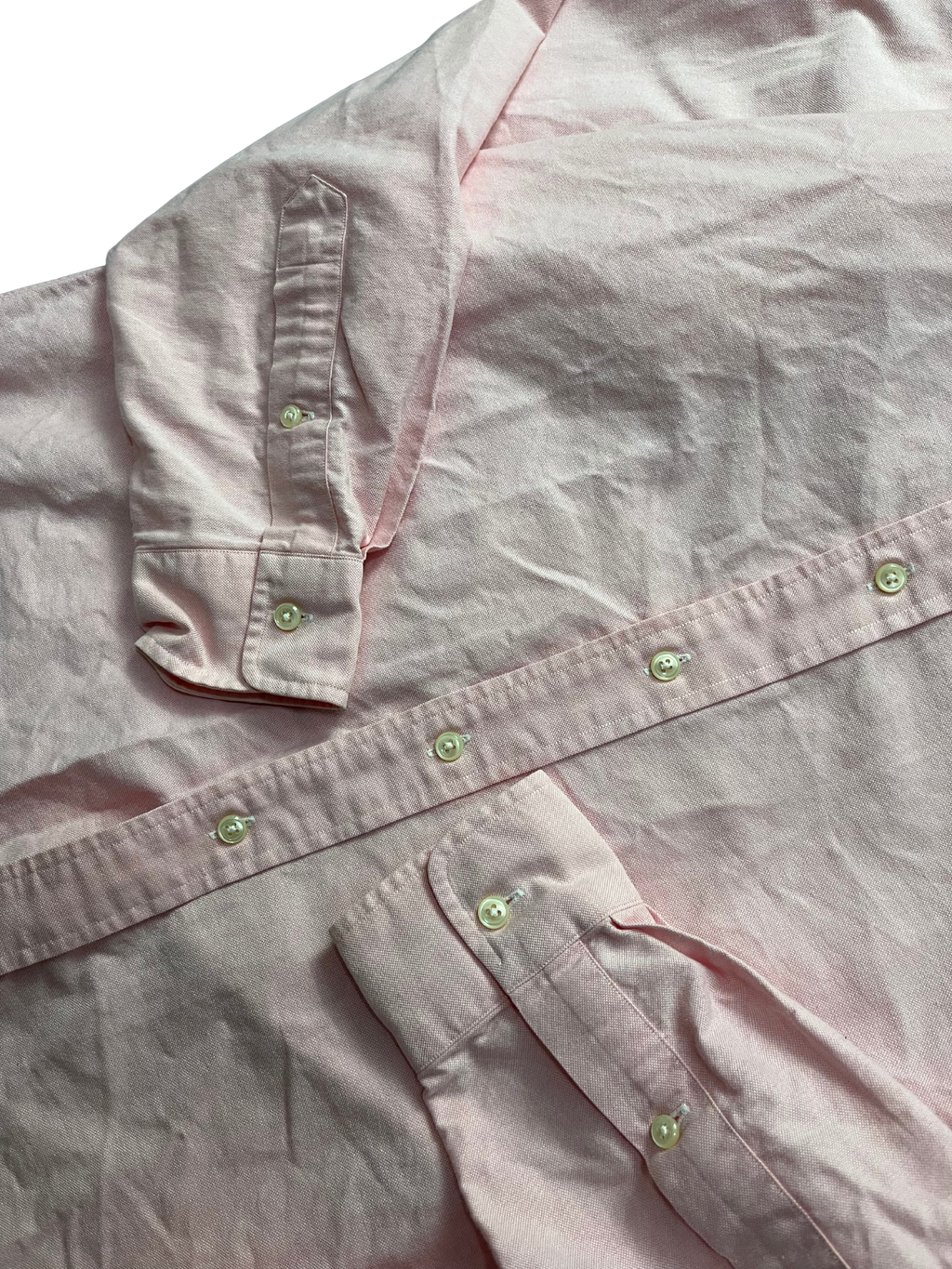 Polo Ralph Lauren Plain Light Pink Long Sleeve Shirt