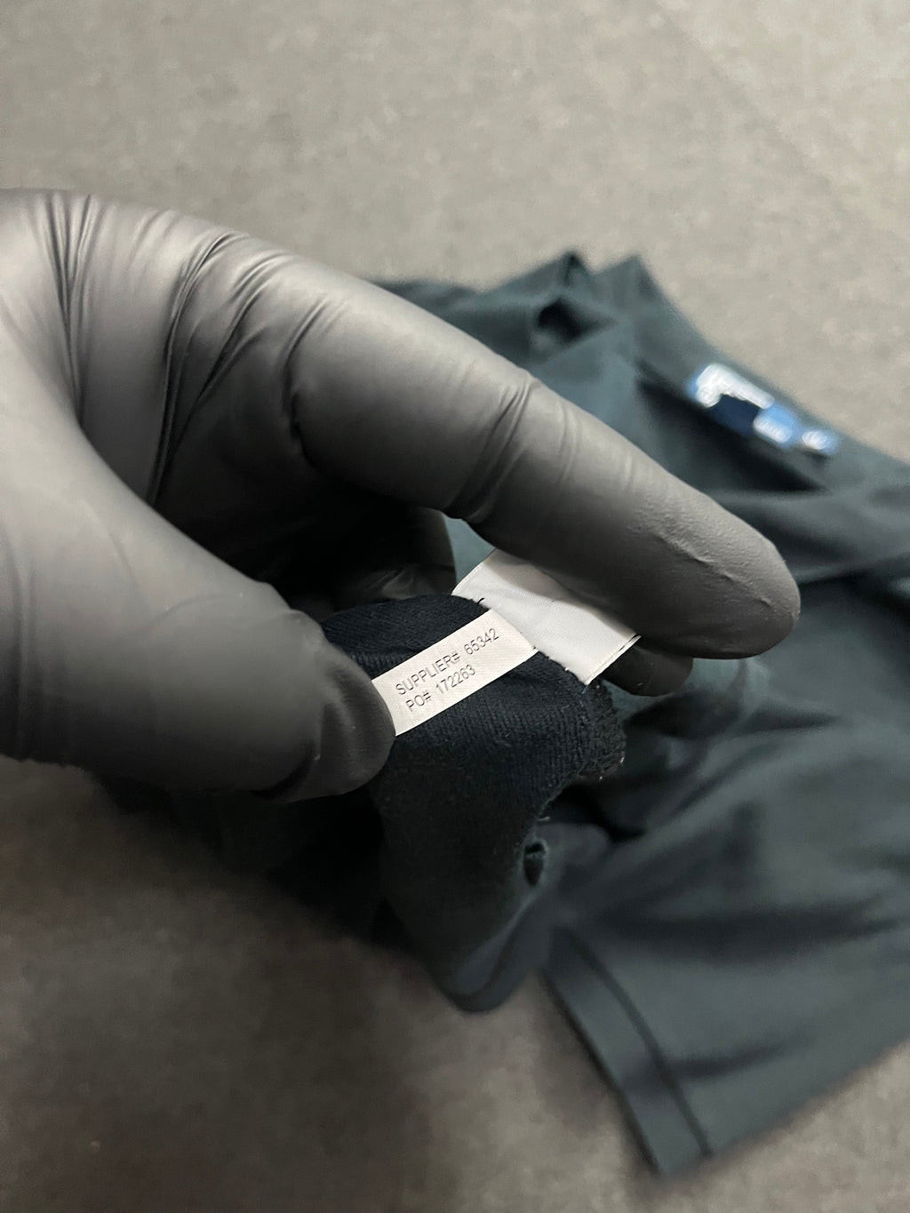 Polo Ralph Lauren short-sleeved polo shirt in black cotton with a red embroidered signature Polo Pony