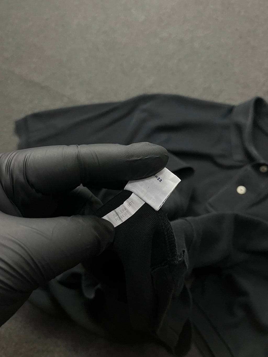 Polo Ralph Lauren embroidered logo polo shirt with a contrasting red embroidered pony