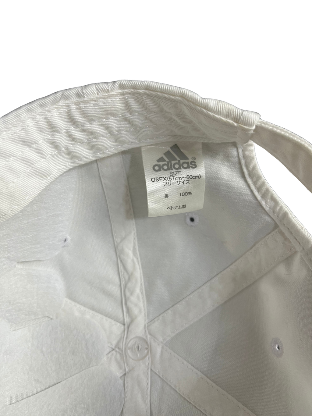 Adidas Climalite Slideback Hat White