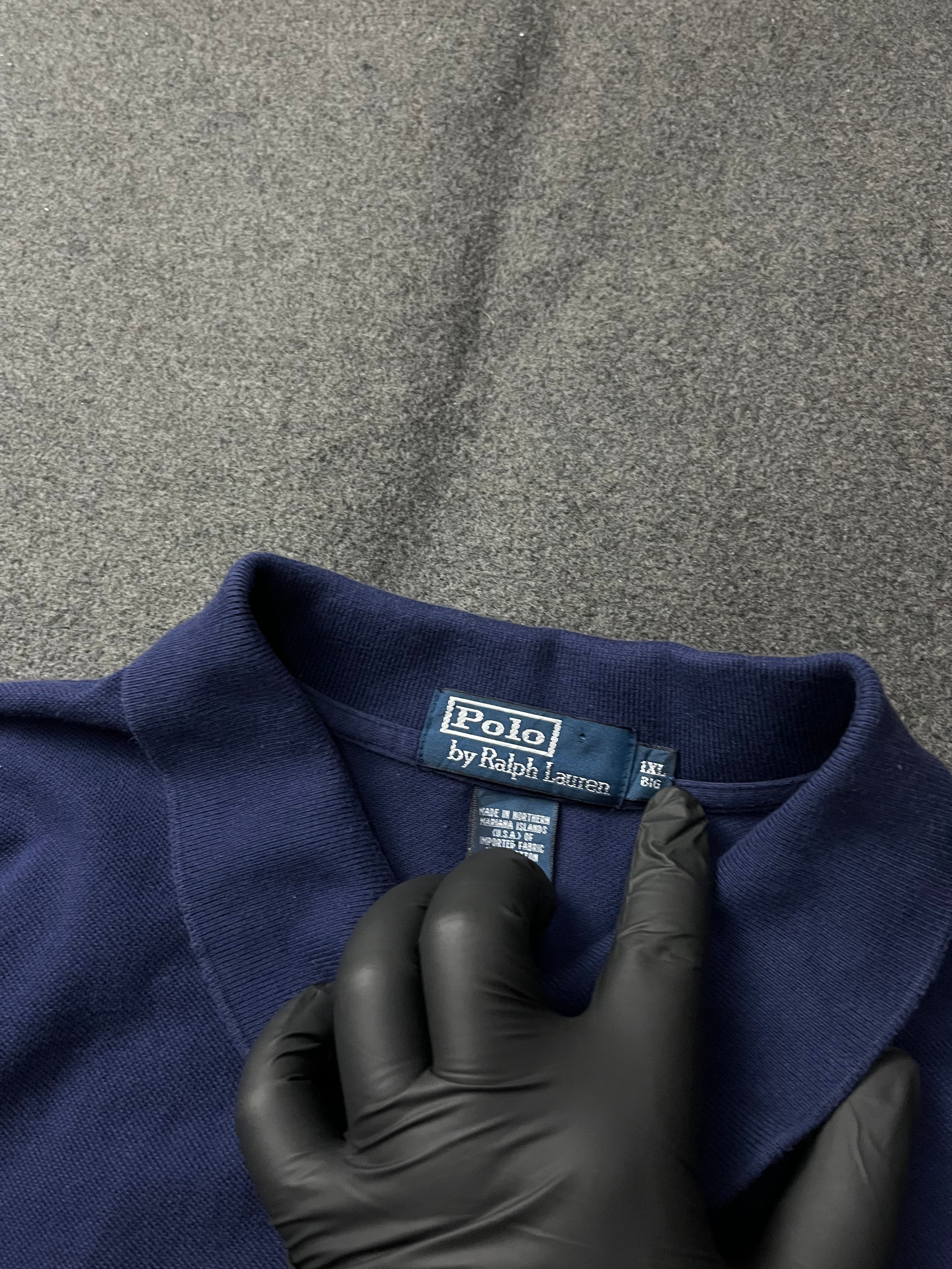 Polo Ralph Lauren Pony Polo Shirt in navy blue