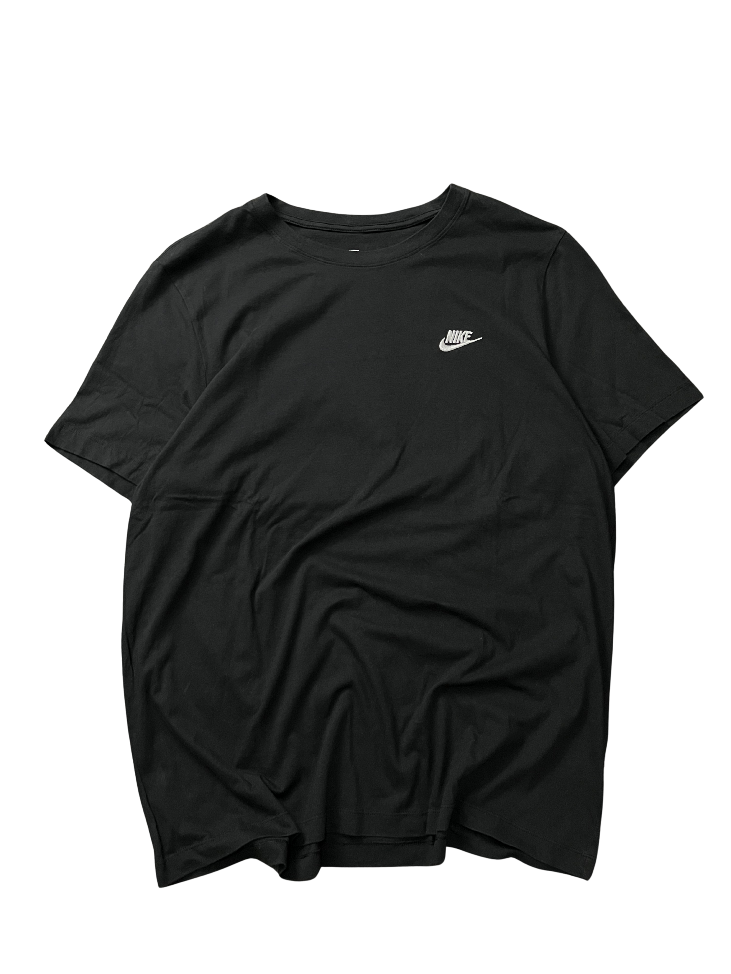 The Nike T-Shirt Embroidered Swoosh Tick Logo