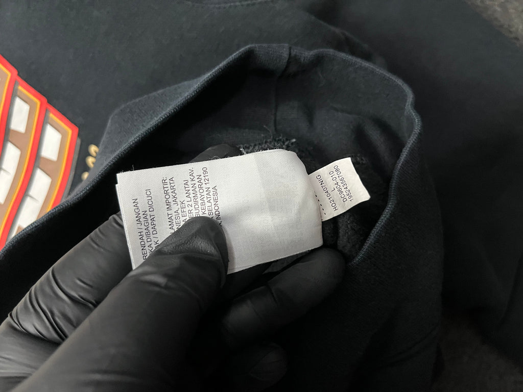 Nike Jordan Jumpman Core Fleece Pullover Hoodie with "NBA WORLD CHAMPS 91 92 93"