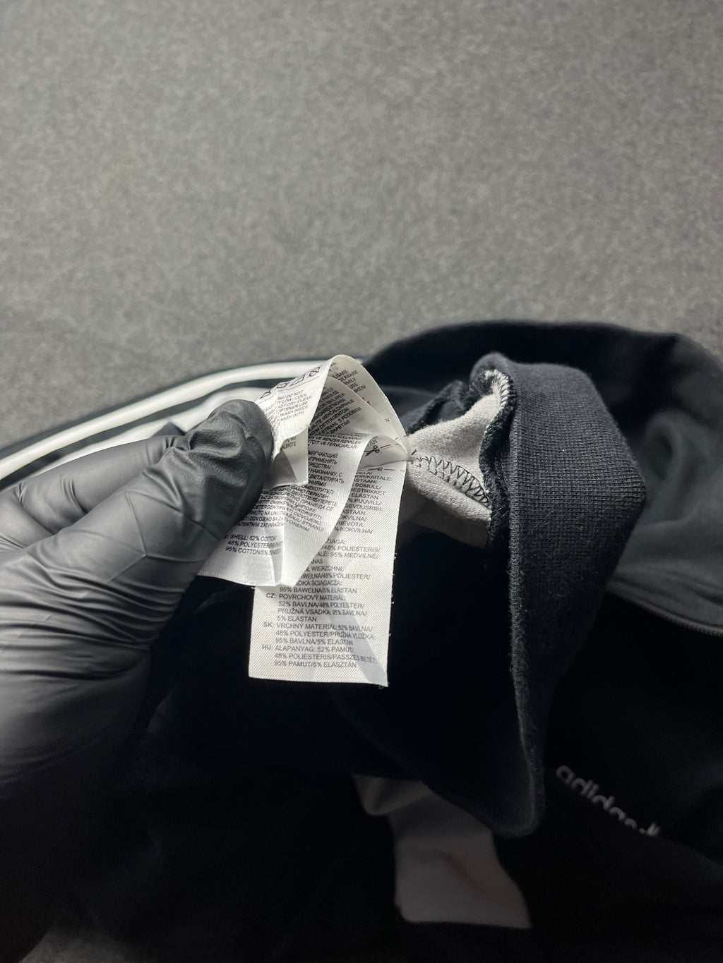 Adidas Originals Black Track Top Jacket Bombrer