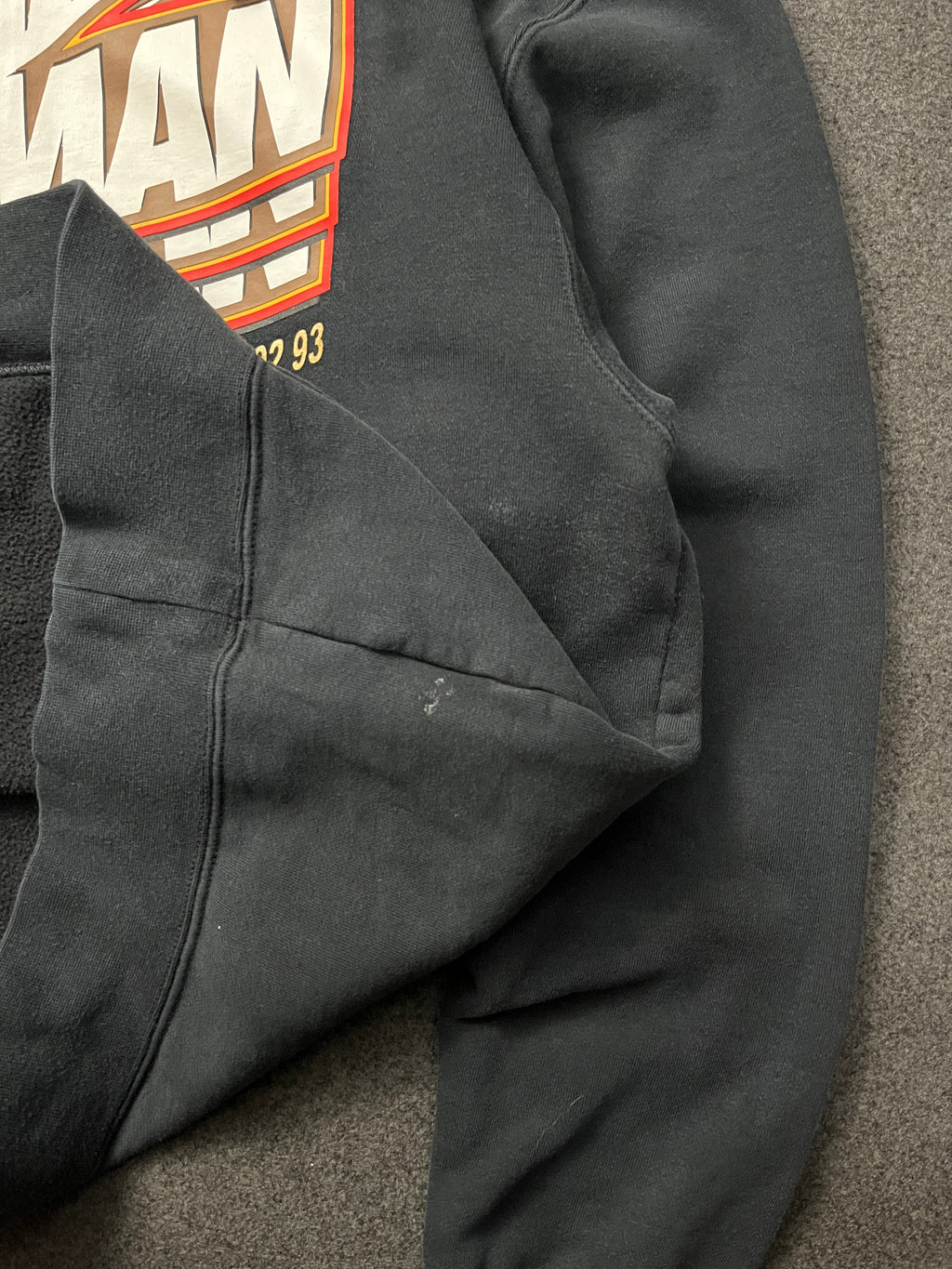 Nike Jordan Jumpman Core Fleece Pullover Hoodie with "NBA WORLD CHAMPS 91 92 93"