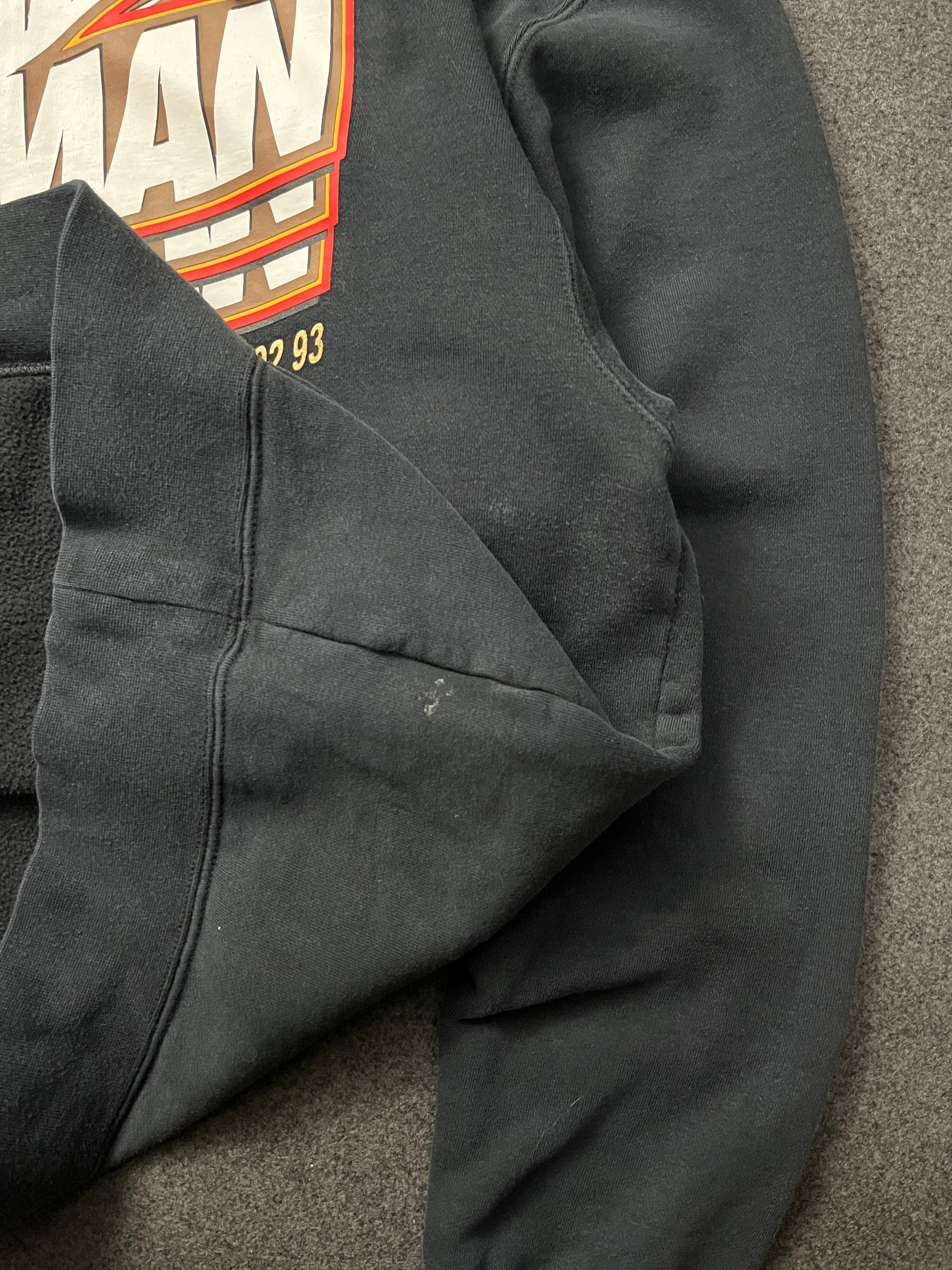 Nike Jordan Jumpman Core Fleece Pullover Hoodie with "NBA WORLD CHAMPS 91 92 93"